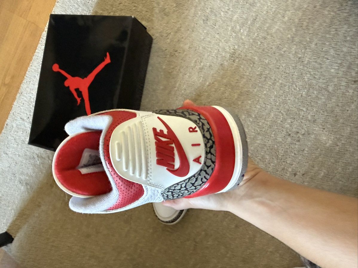 Jordan Brand Jordan 3 Fire Red 2022 Size US 8 / EU 41 - 3 Thumbnail