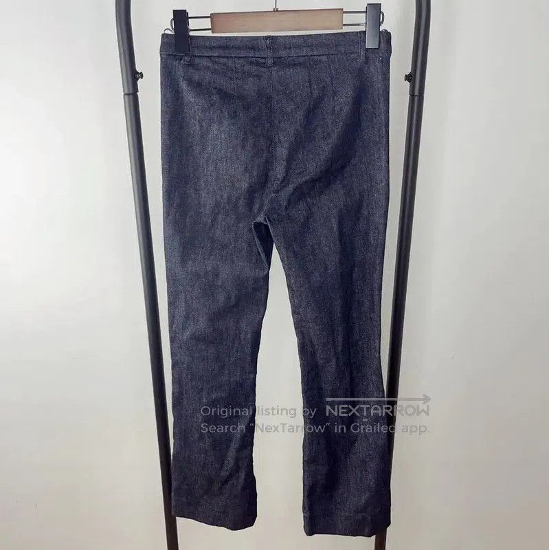 Max Mara MaxMara Dark Blue Denim Casual Trousers . Size 24" / US 00 / IT 34 - 2 Thumbnail