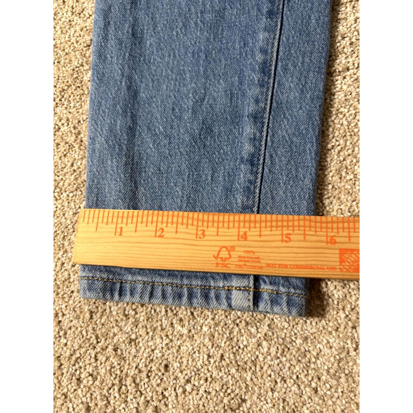 Bdg BDG Jeans Womens 25 Blue Mid Rise Skinny Stretch Denim Light Wash Casual Size 42" / US 20 - 3 Thumbnail