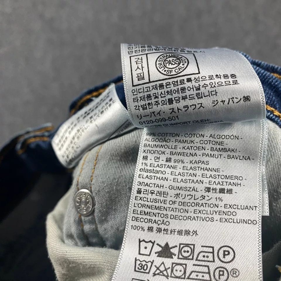 Levi's Levi's Jeans Adults 32x30 Blue Denim 511 Regular Fit Taper Size US 32 / EU 48 - 8 Thumbnail