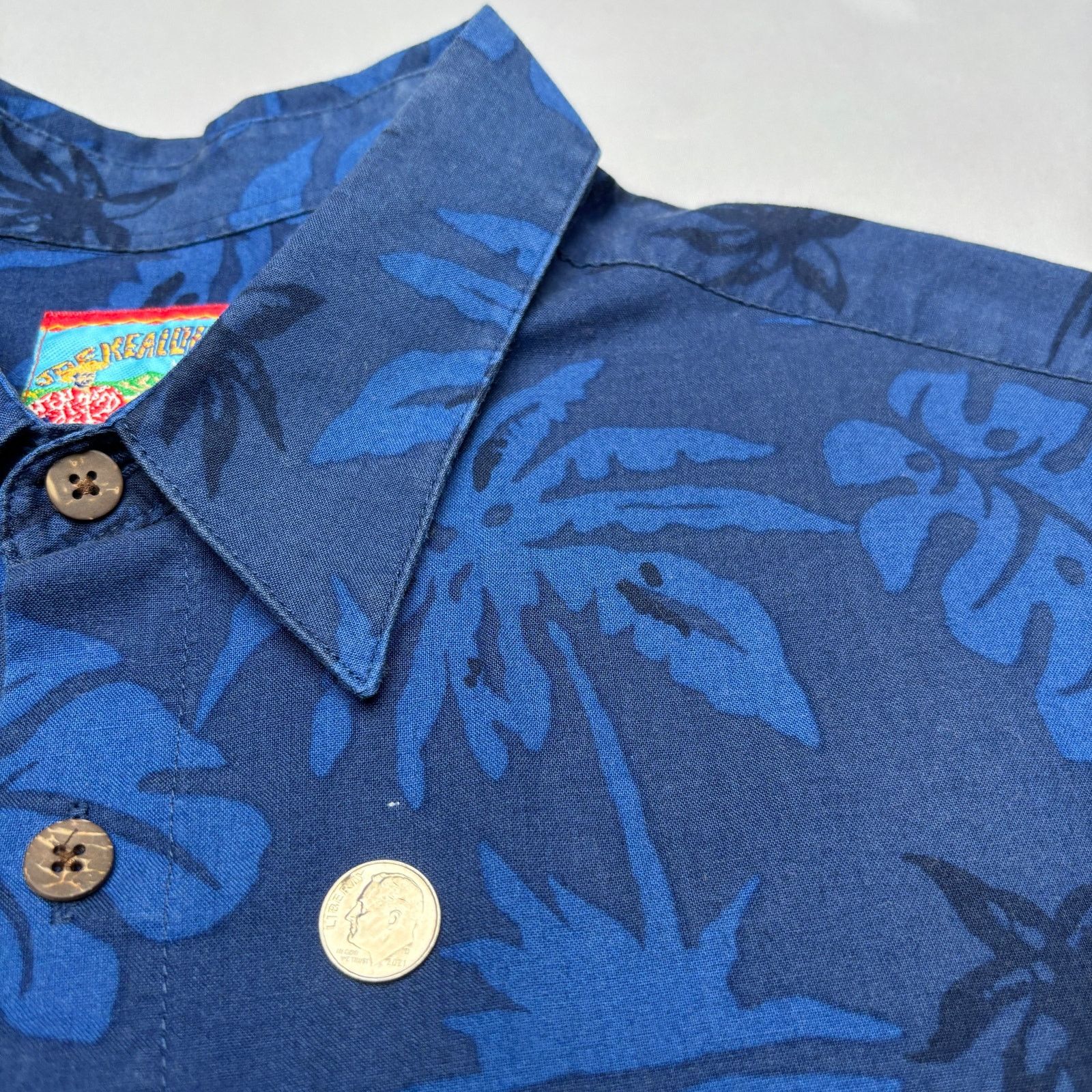Reyn Spooner Reyn Spooner Joe Kealoha's Hawaiian Aloha Shirt Men's Large Size US L / EU 52-54 / 3 - 7 Thumbnail