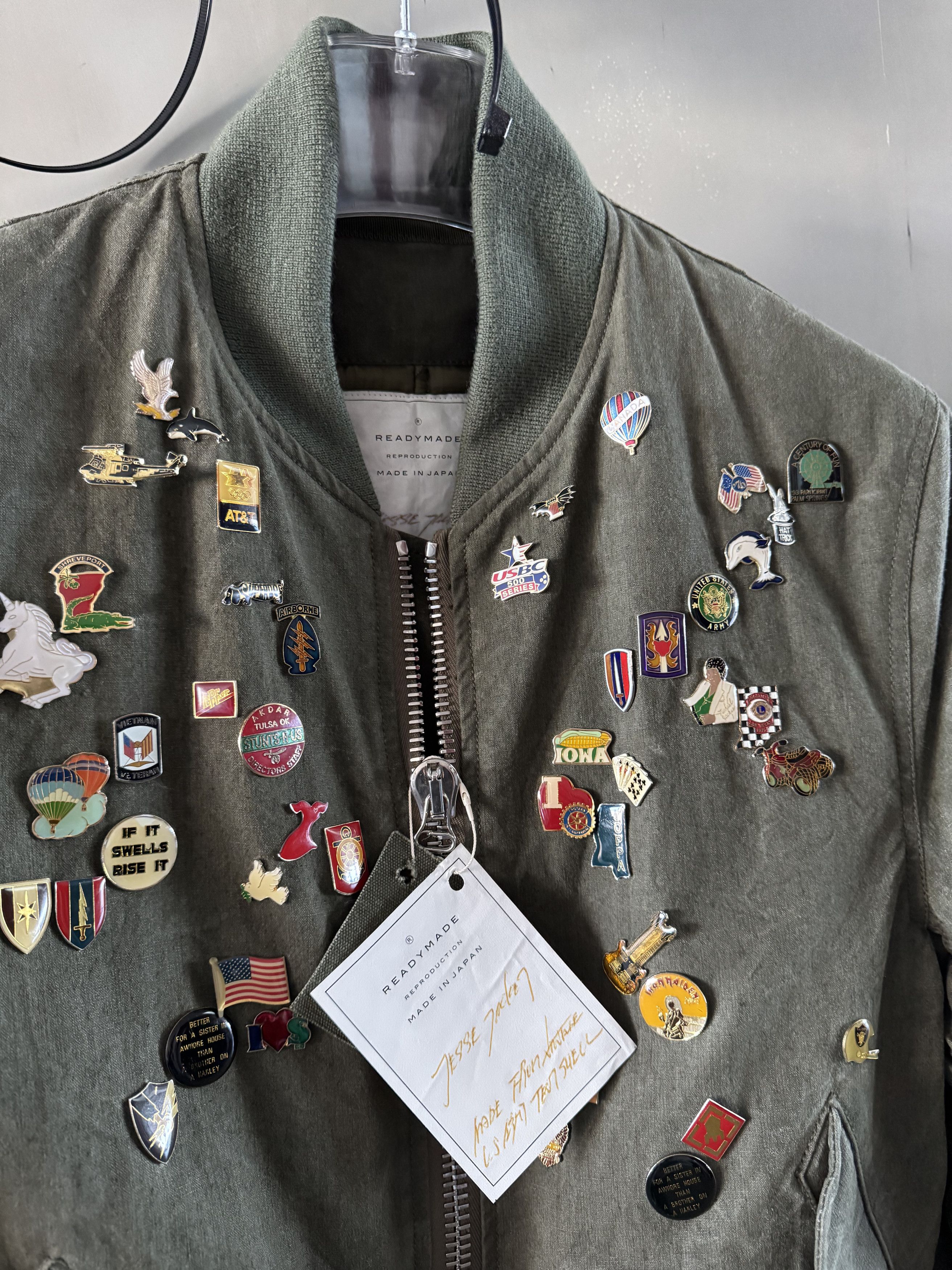 READYMADE JUBILEE PIN JESSE BOMBER JACKET BY RM Size US M / EU 48-50 / 2 - 3 Thumbnail