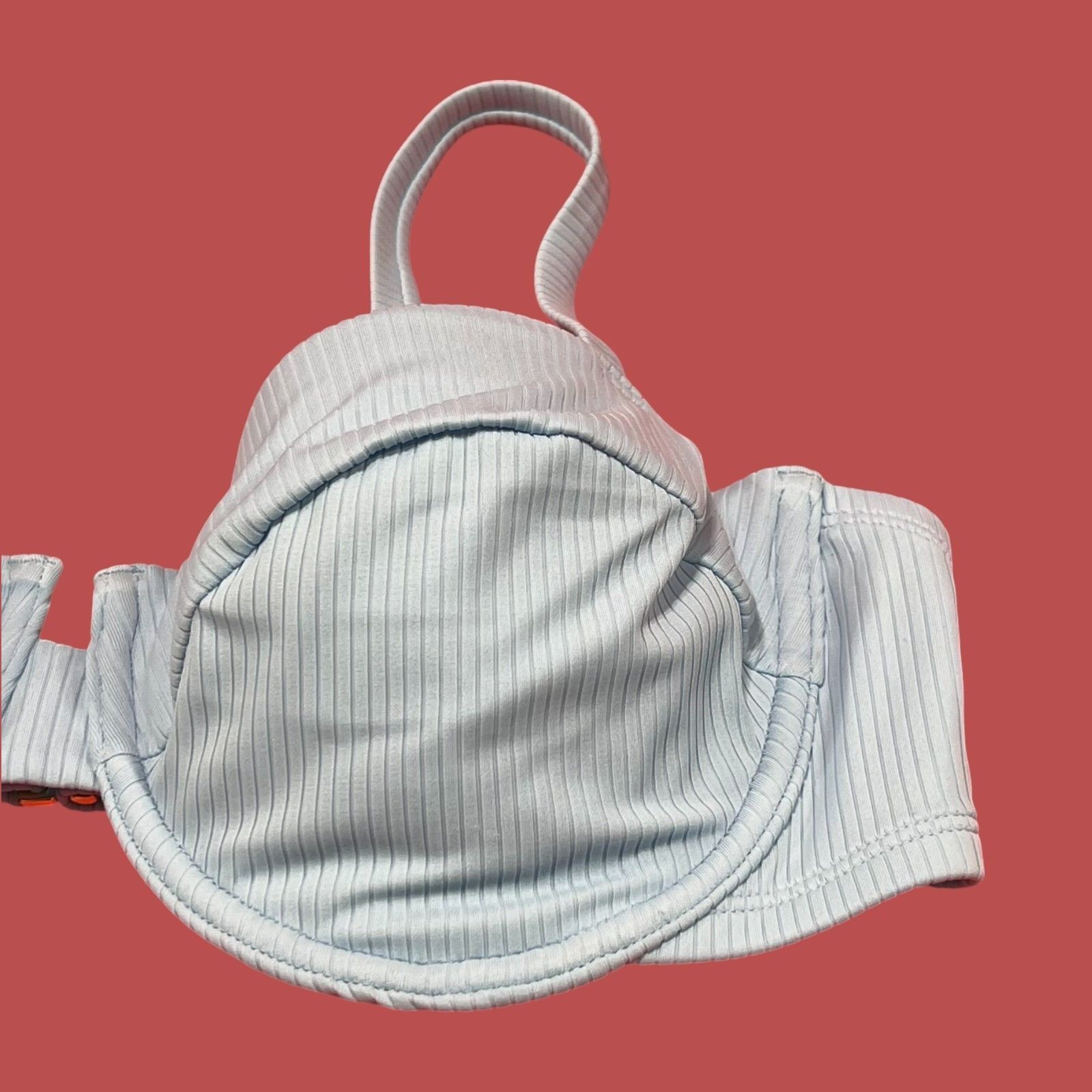 Other Shade & Shore - Women's Ribbed Underwire Bikini Top - Light Size ONE SIZE - 14 Thumbnail