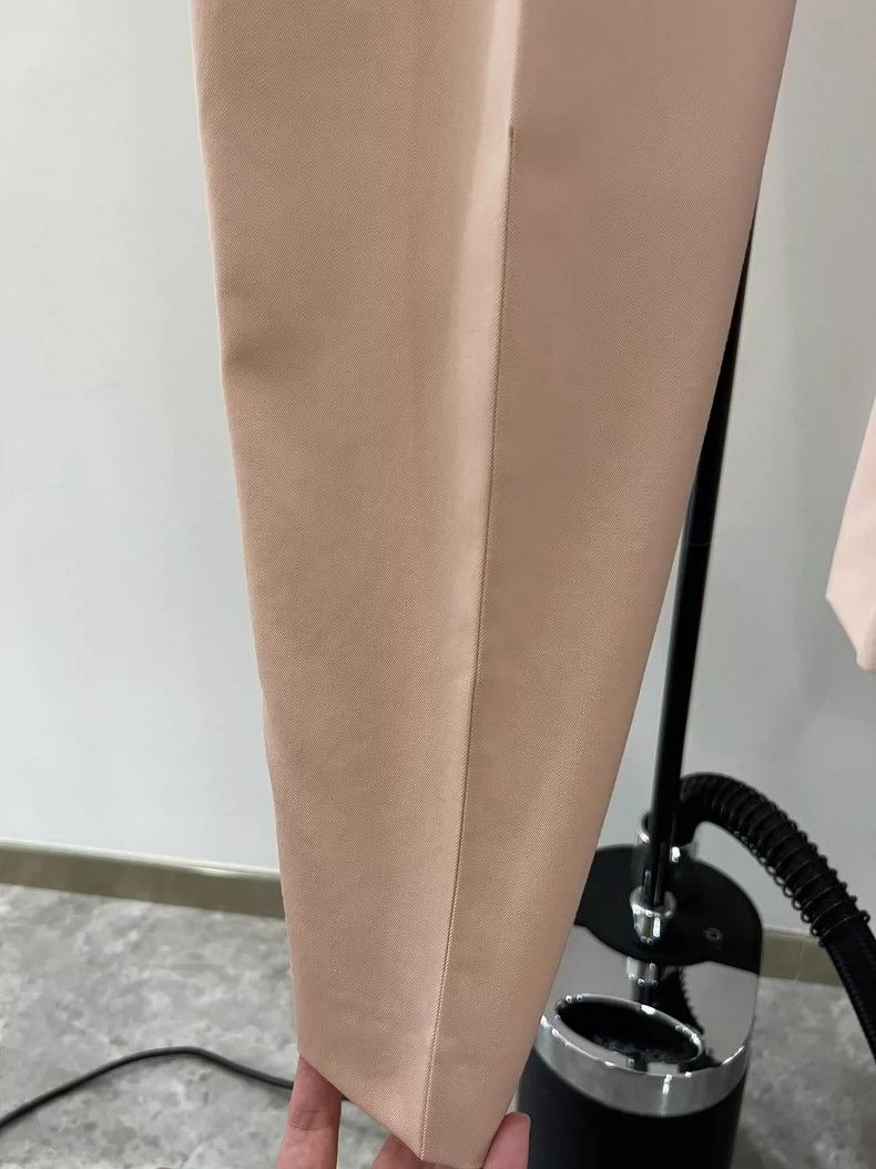 Jil Sander Jil Sander Light Pink Lightweight Wool Trouser Size 42" / US 20 - 6 Thumbnail