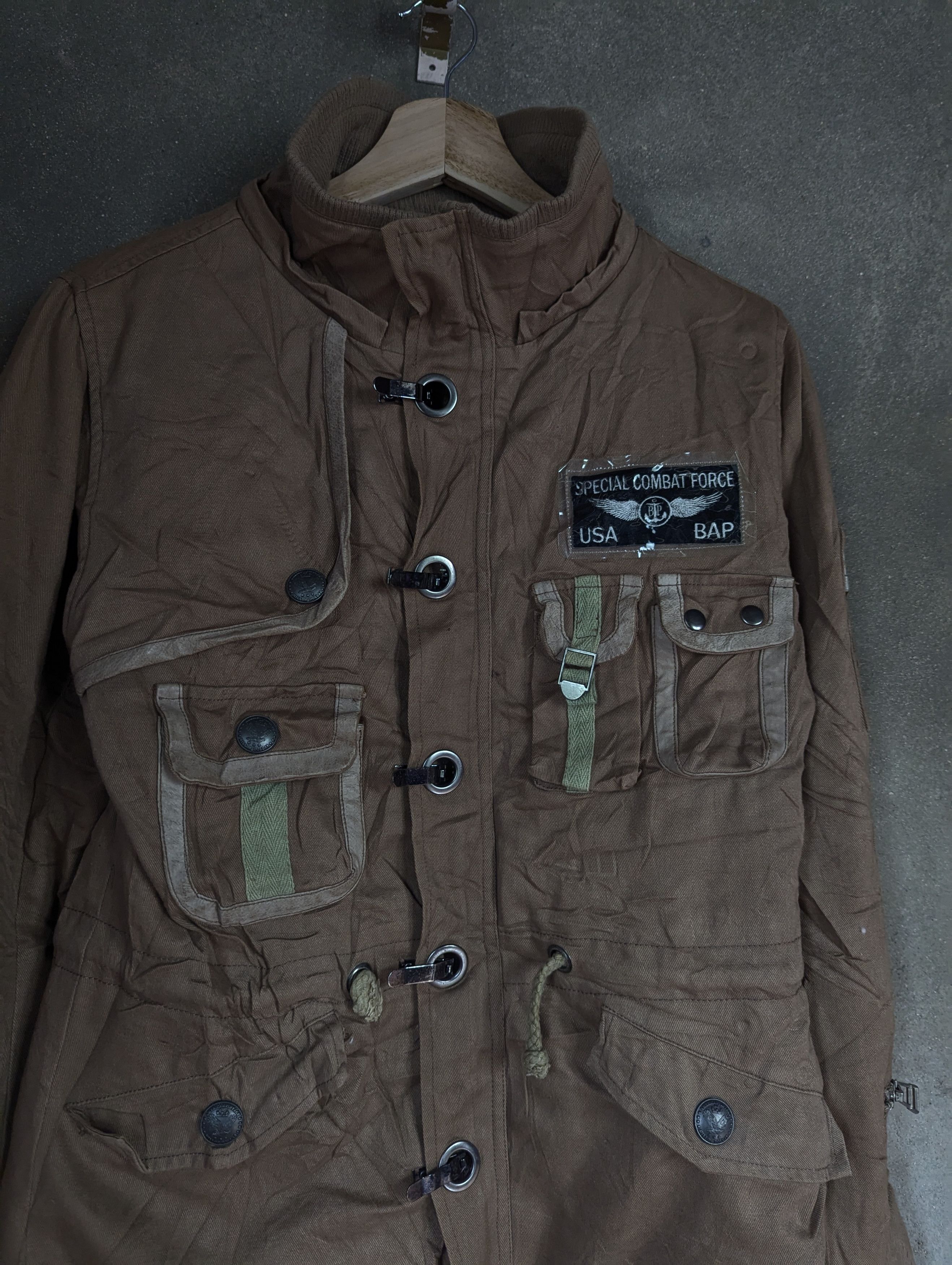 Vintage BONDS PEACE SPECIAL COMBAT BONDAGES JACKET Size US M / EU 48-50 / 2 - 7 Thumbnail