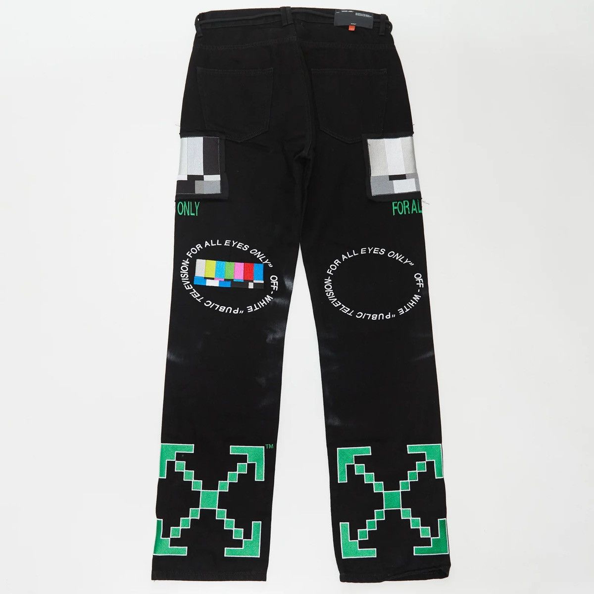 Ev Bravado × Off-White OFF WHITE X EV BRAVADO 5 POCKET DENIM JEANS Size US 33 - 3 Thumbnail