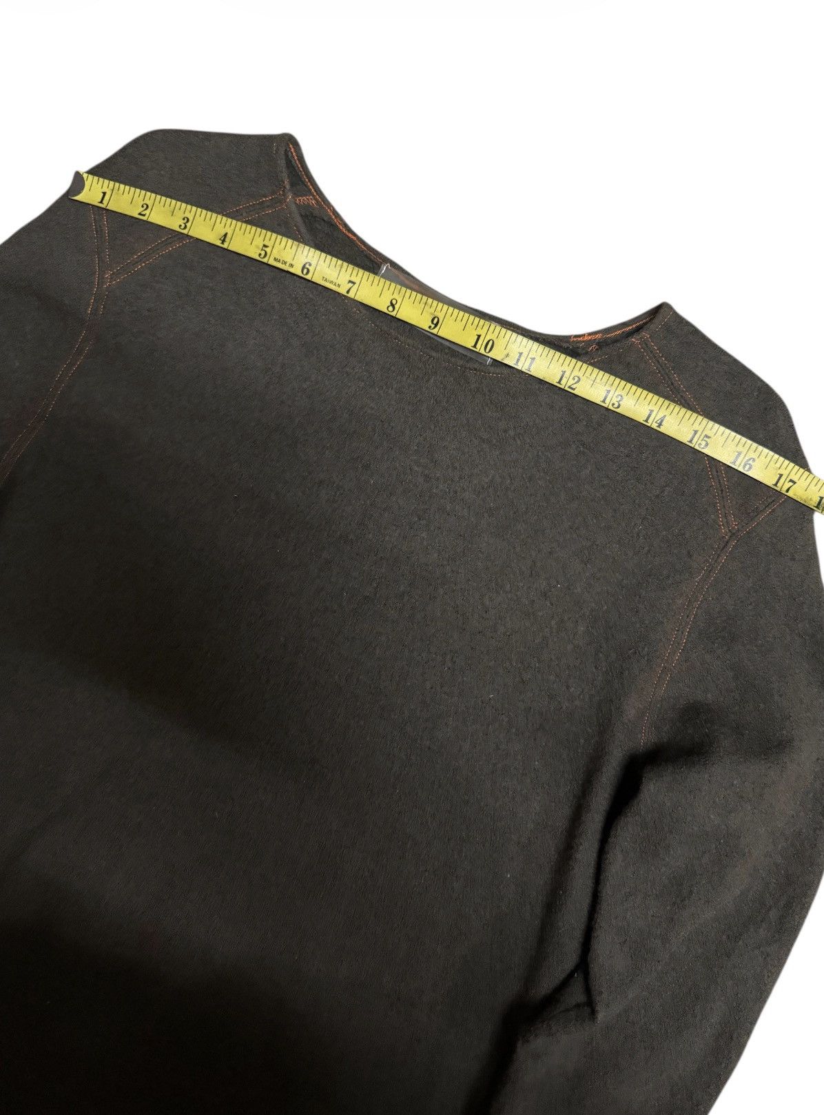 Yohji Yamamoto INED HOMME Wool Rib Knit Brown Size US M / EU 48-50 / 2 - 7 Thumbnail