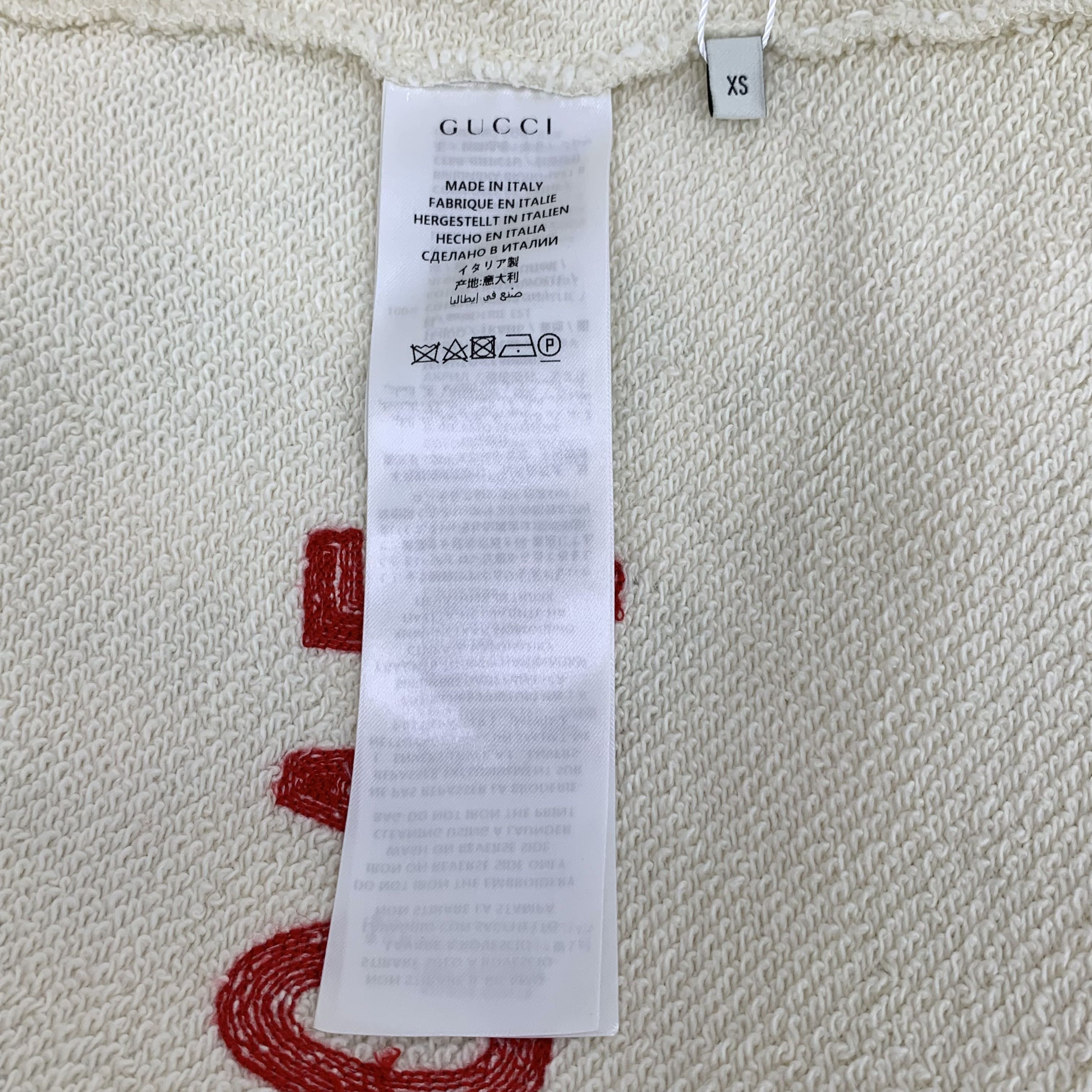 Gucci Gucci Tiger Floral Sweatshirt Beige (XS) Size XS / US 0-2 / IT 36-38 - 6 Thumbnail