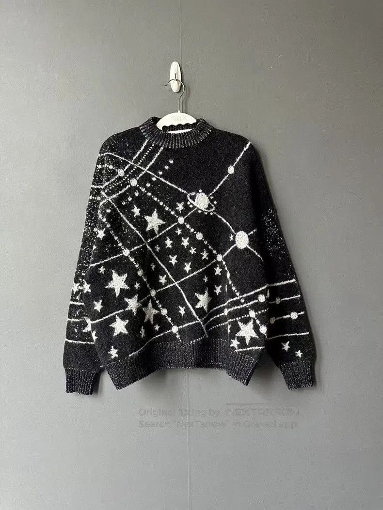 Saint Laurent Paris Saint Laurent Paris Starry Sky Sweater. Size US S / EU 44-46 / 1 - 1 Thumbnail