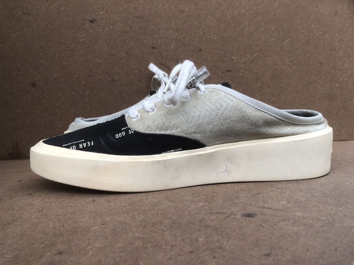Fear of God Fear Of God Black Canvas Sneakers Size 41 Size US 7 / EU 40 - 7 Thumbnail
