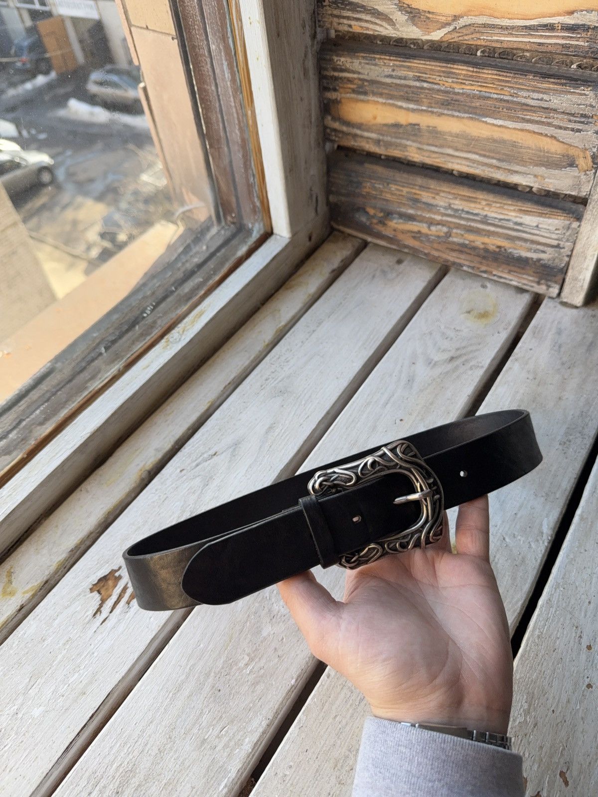 Japanese Brand 90s Y2K Avant Garde Punk Chrome Japanese Retro Style Belt Size ONE SIZE - 1 Thumbnail