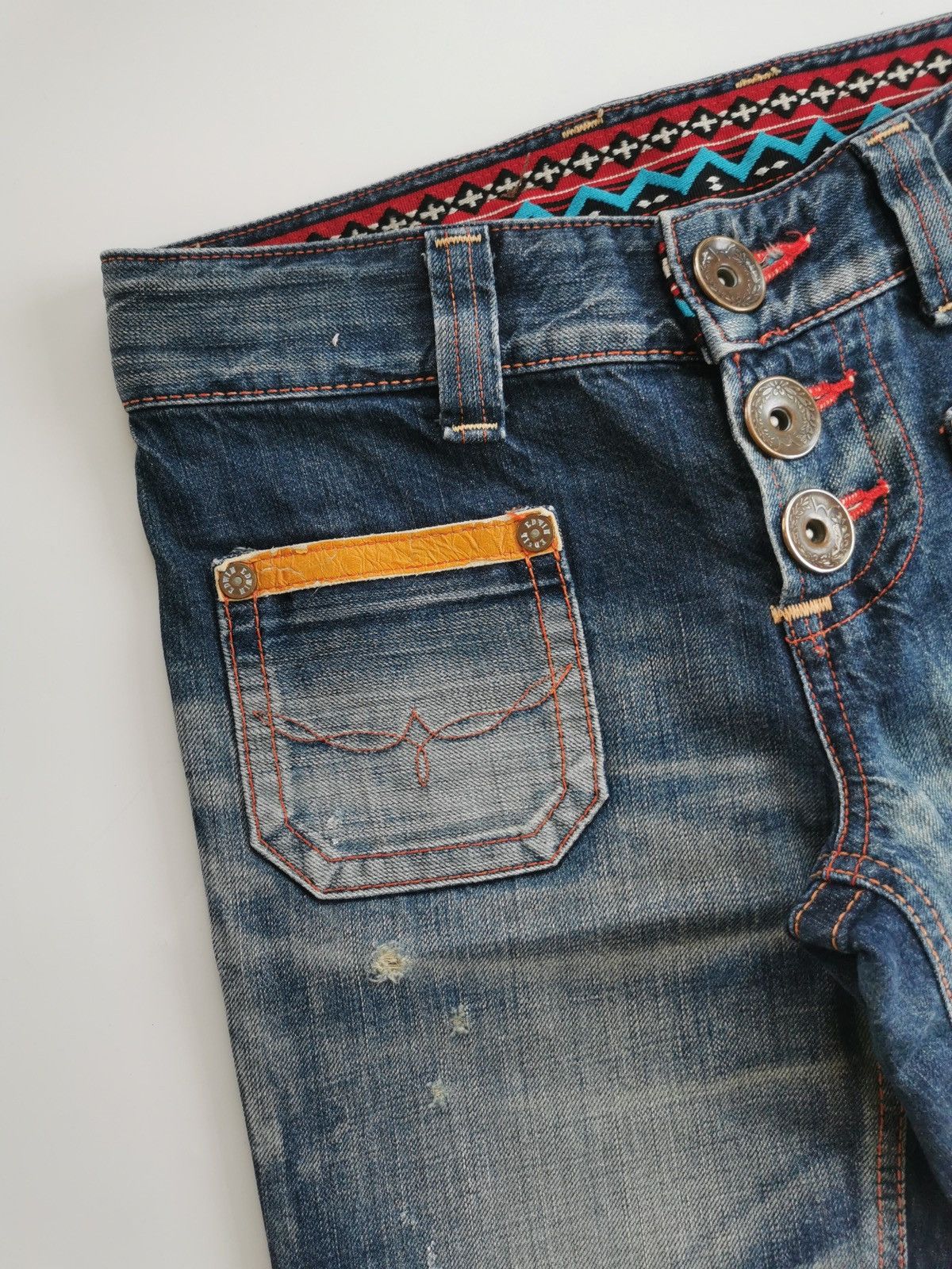Edwin Edwin Bootcut Bush Denim Jeans Size 28" / US 6 / IT 42 - 4 Thumbnail