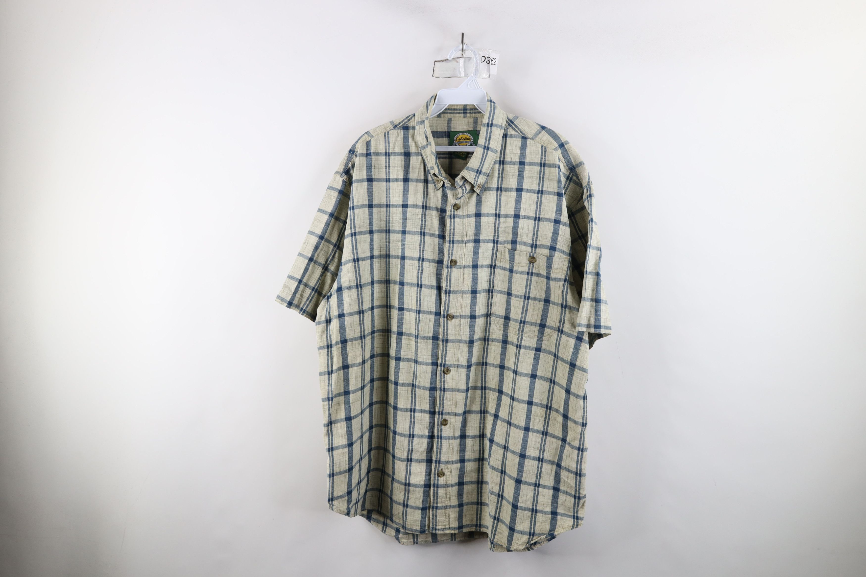 Cabelas × Vintage Vintage Cabelas Short Sleeve Collared Button Down Shirt Size US L / EU 52-54 / 3 - 1 Thumbnail