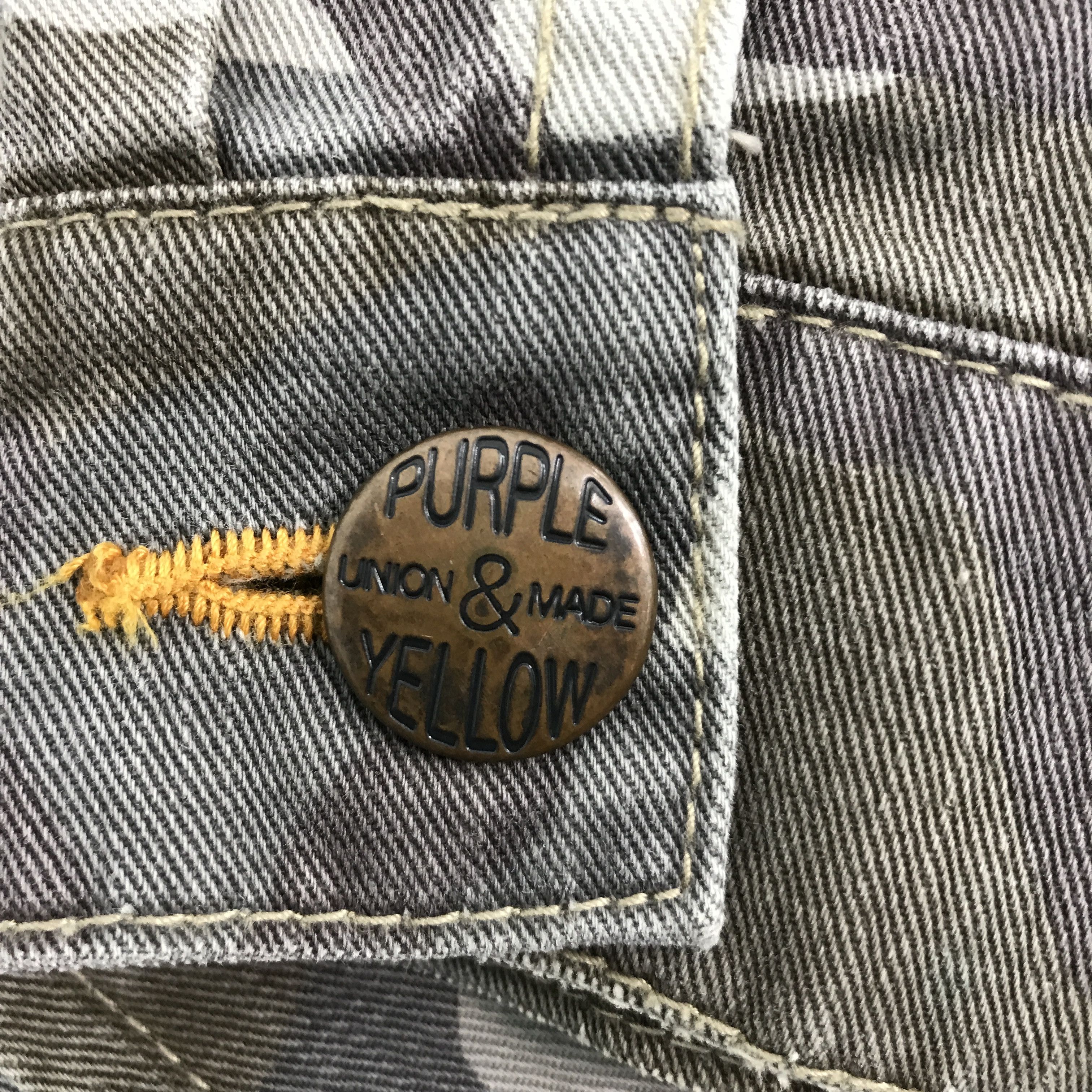 Japanese Brand PURPLE&YELLOW CAMO DESIGN JACKET Size US M / EU 48-50 / 2 - 11 Thumbnail