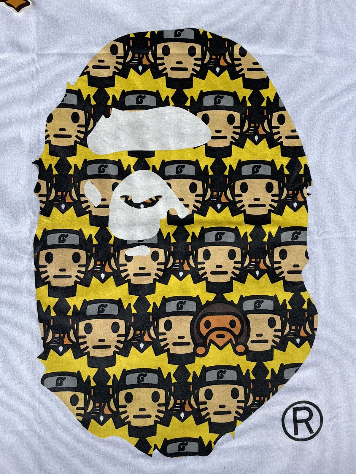 Bape Bape x Naruto Ape Head Tee Size S / US 4 / IT 40 - 3 Thumbnail