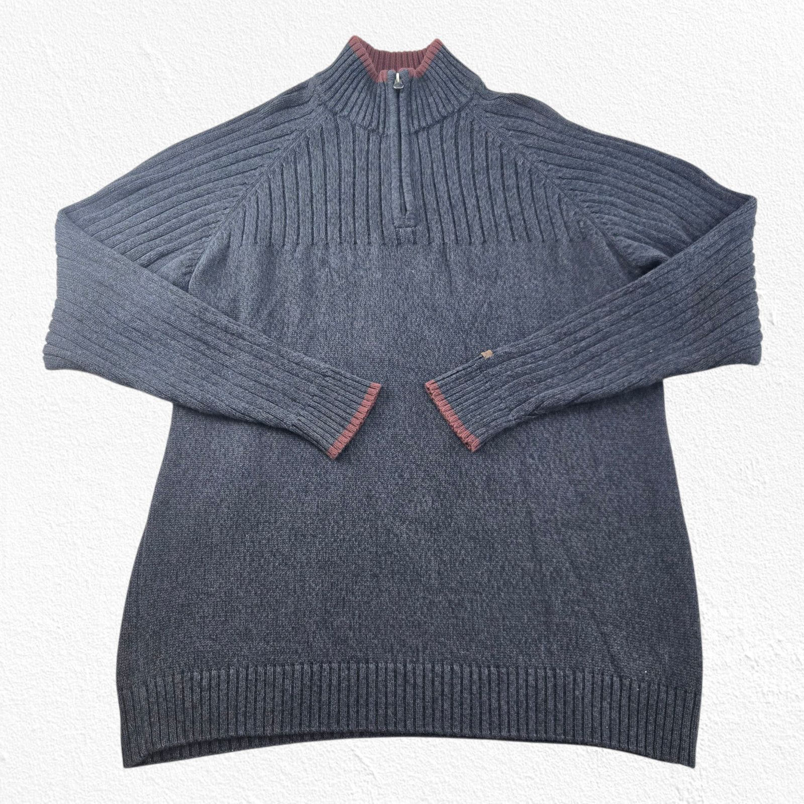 Columbia Columbia Gray Half Zip Outdoor Sweater Size Large Knit Size US L / EU 52-54 / 3 - 2 Thumbnail