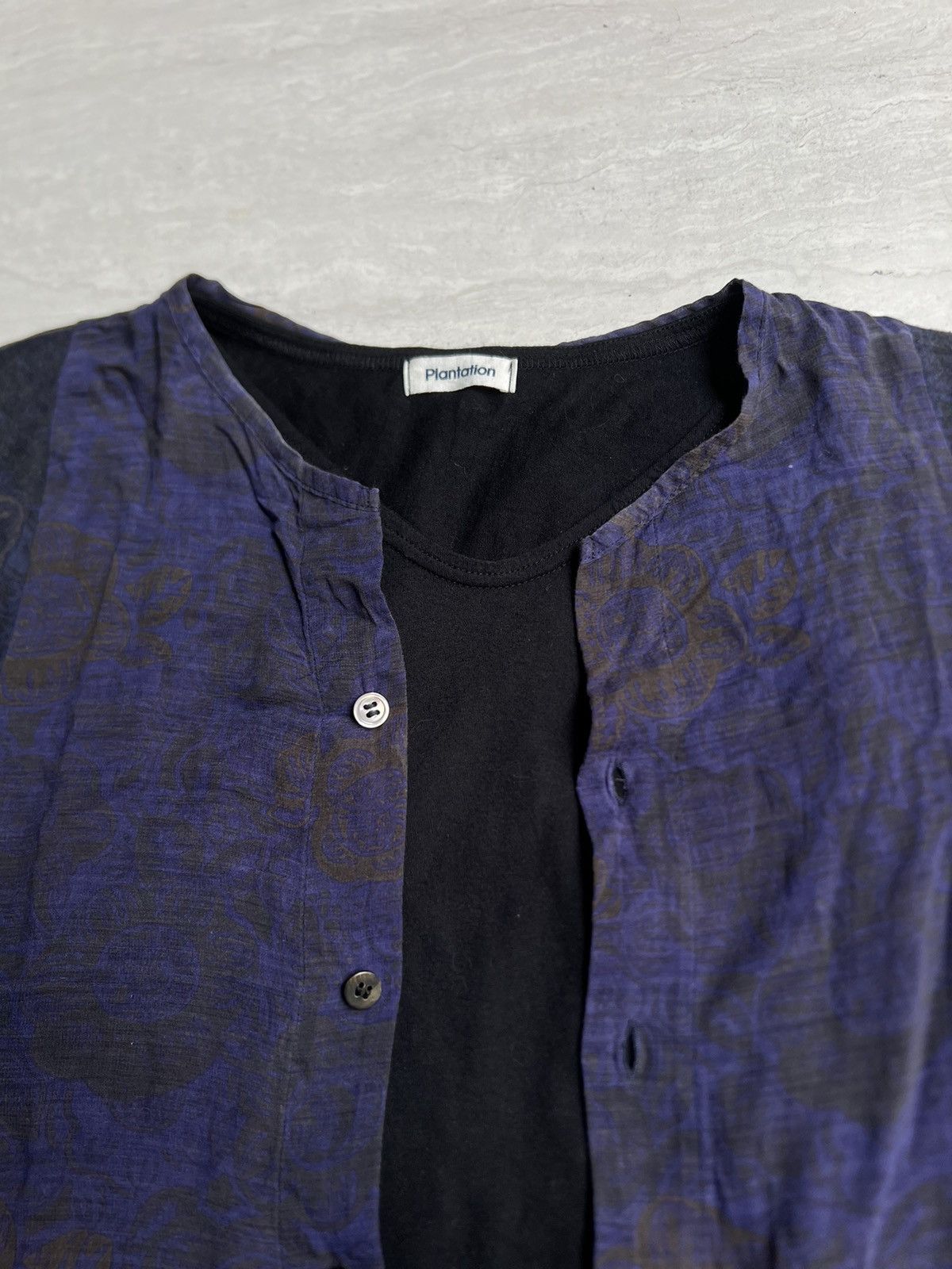 Issey Miyake PLANTATION Issey Miyake T-shirt Cardigan Size US M / EU 48-50 / 2 - 4 Thumbnail
