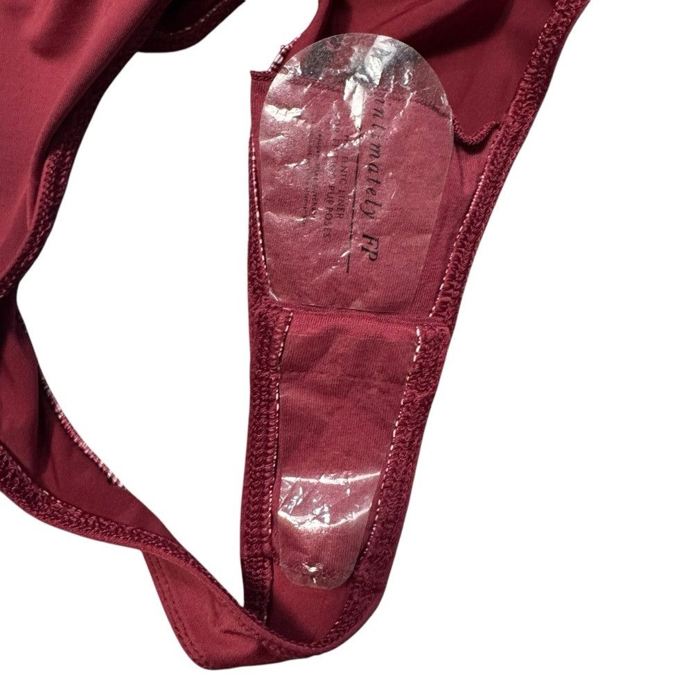 Free People NWT New Free People When And Where Dark Red Cowl Neck Bodys Size S / US 4 / IT 40 - 6 Thumbnail