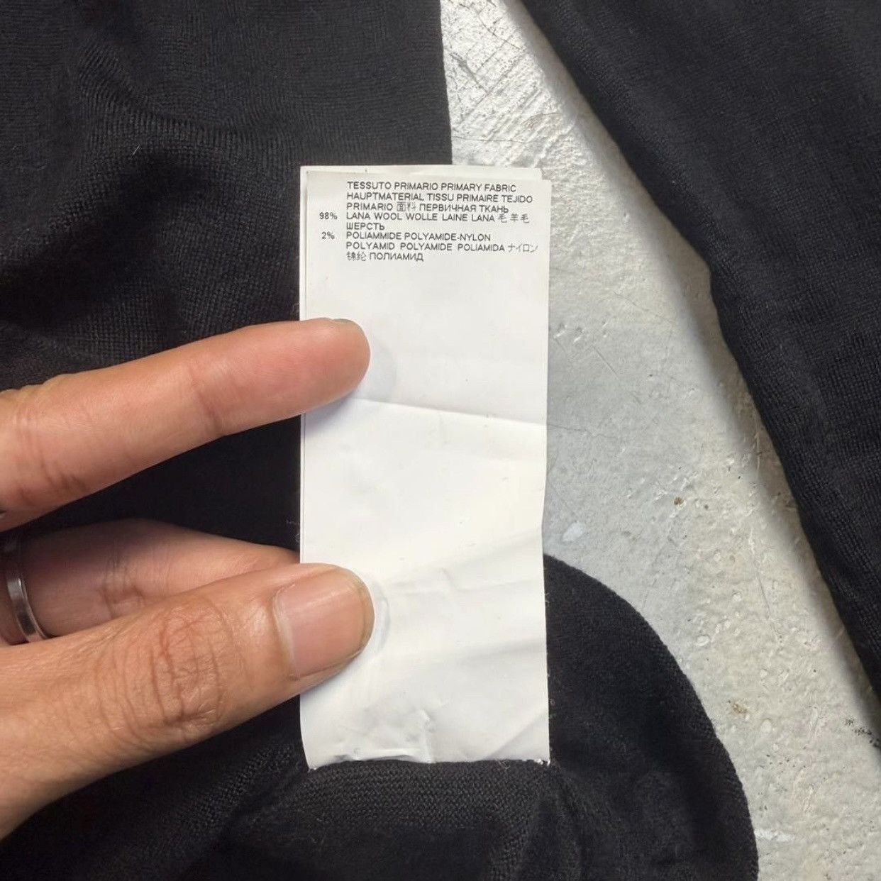Maison Margiela MAISON MARGIELA Contrast Stitch Knit Sweater LongSleeve Size US M / EU 48-50 / 2 - 13 Thumbnail