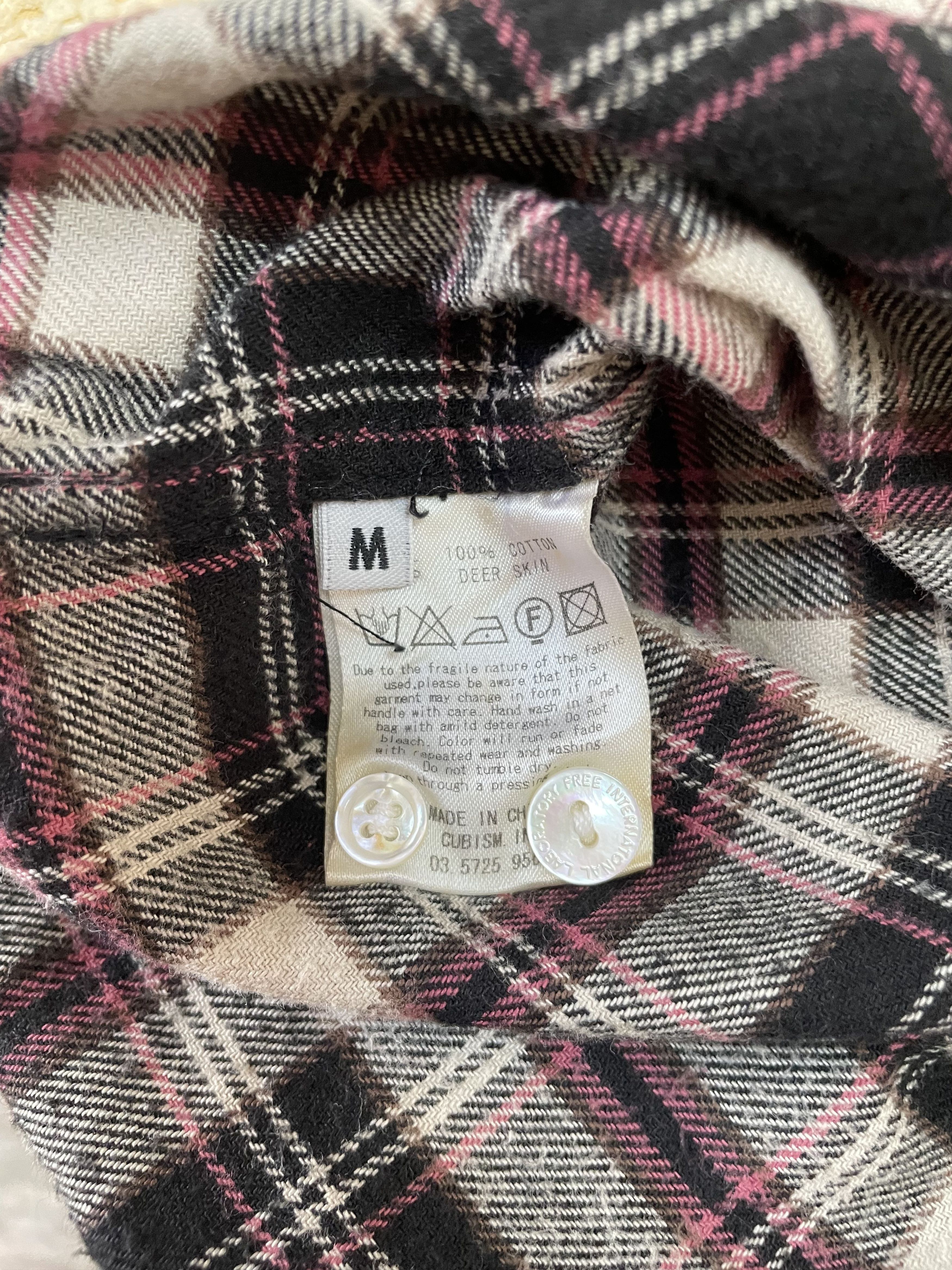Visvim Visvim Flannel Circle Pocket Longsleeve Button Up Shirt Size US M / EU 48-50 / 2 - 6 Thumbnail