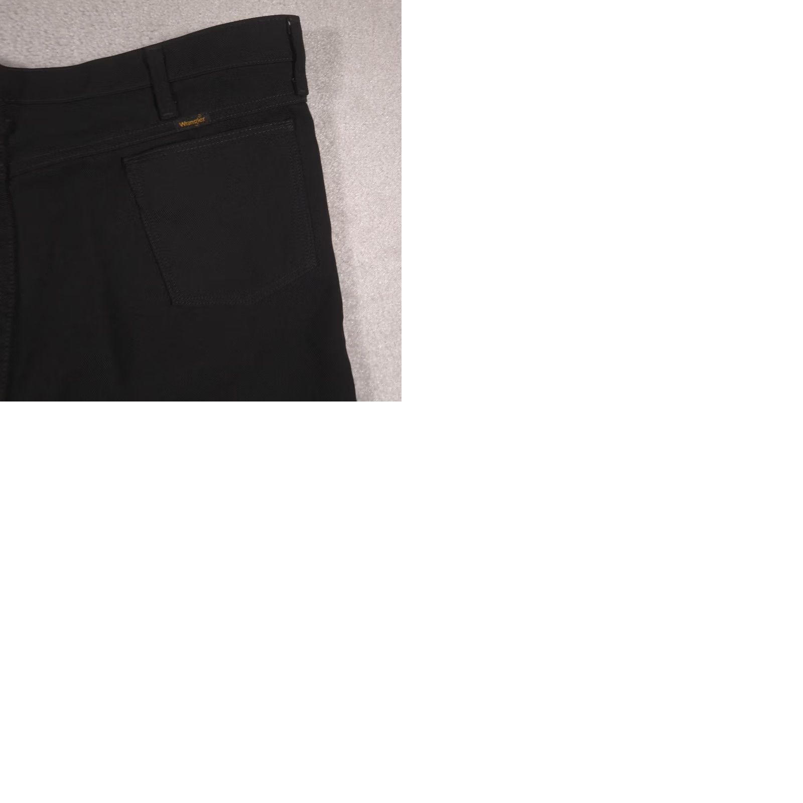 Wrangler Wrangler Jeans Mens 42x29 Black Denim Straight Leg Regular Fit 82BK Casual Pants Jeans Size US 42 / EU 58 - 9 Thumbnail