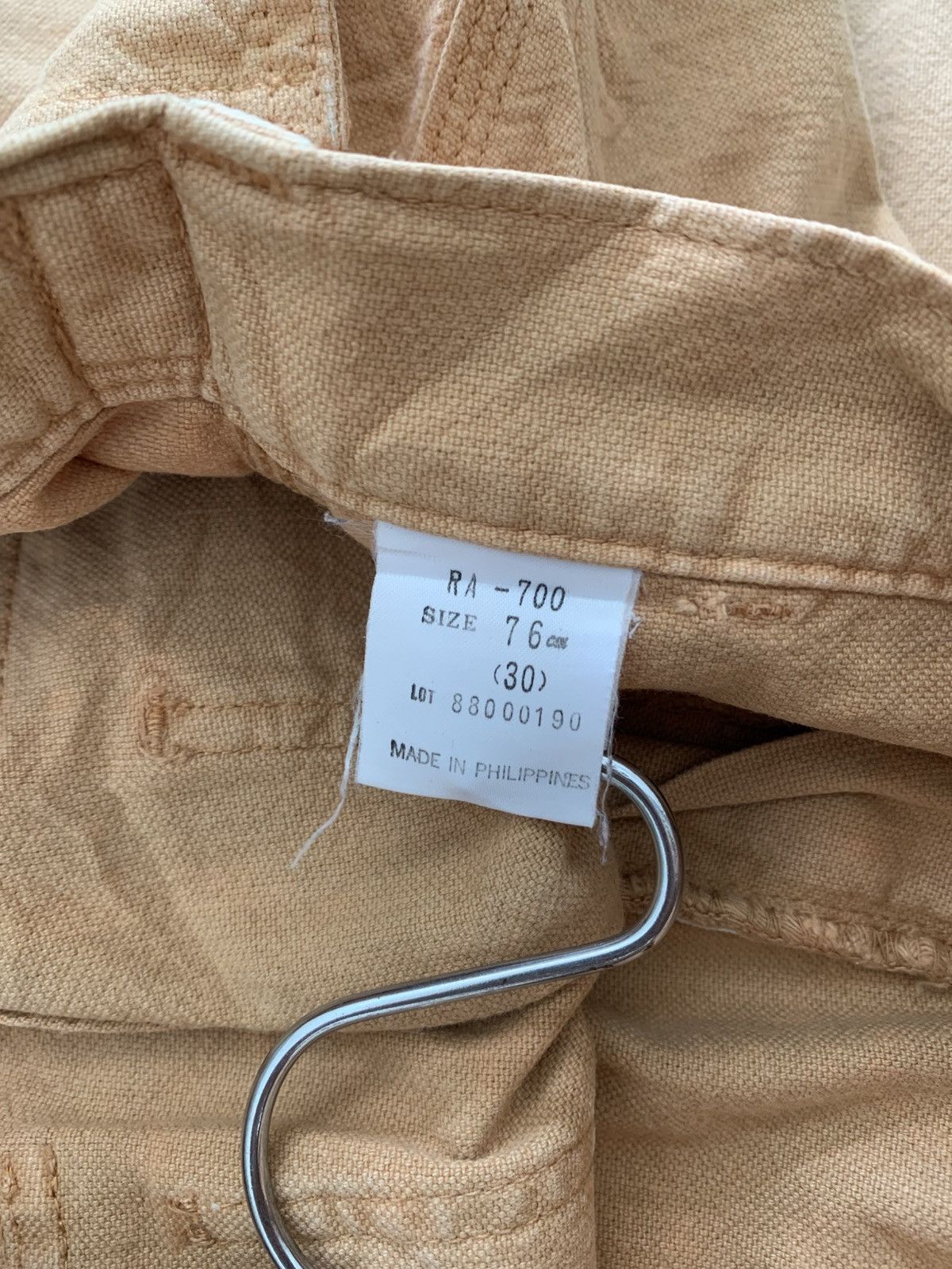 Japanese Brand Last📦 Vintage Roadace Canvas Duck Fatigue Baker Pants Size US 30 / EU 46 - 4 Thumbnail