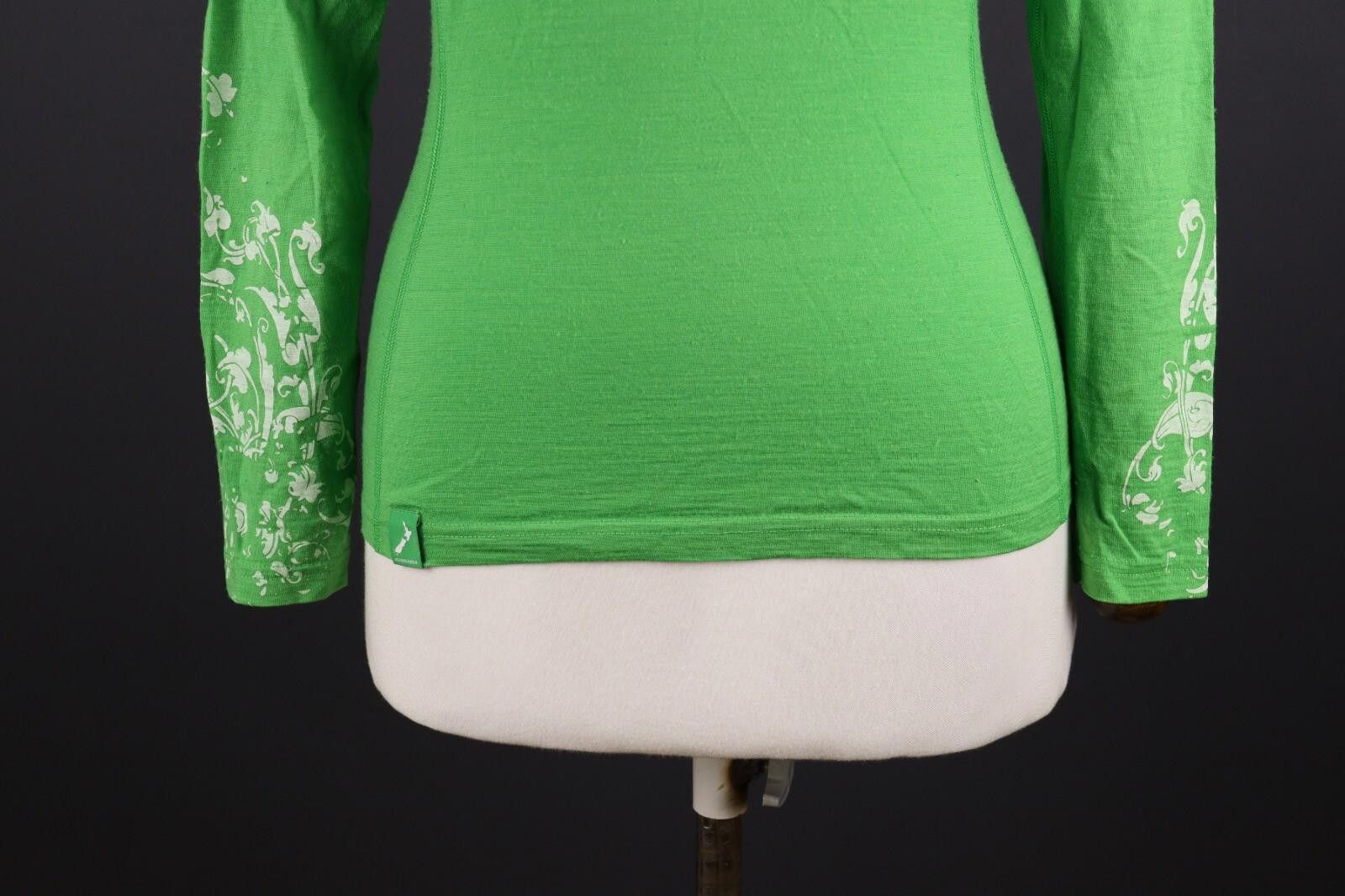 Icebreaker Icebreaker Bodyfit+ 200 Green Merino Wool Base Layer Size M Size M / US 6-8 / IT 42-44 - 5 Thumbnail