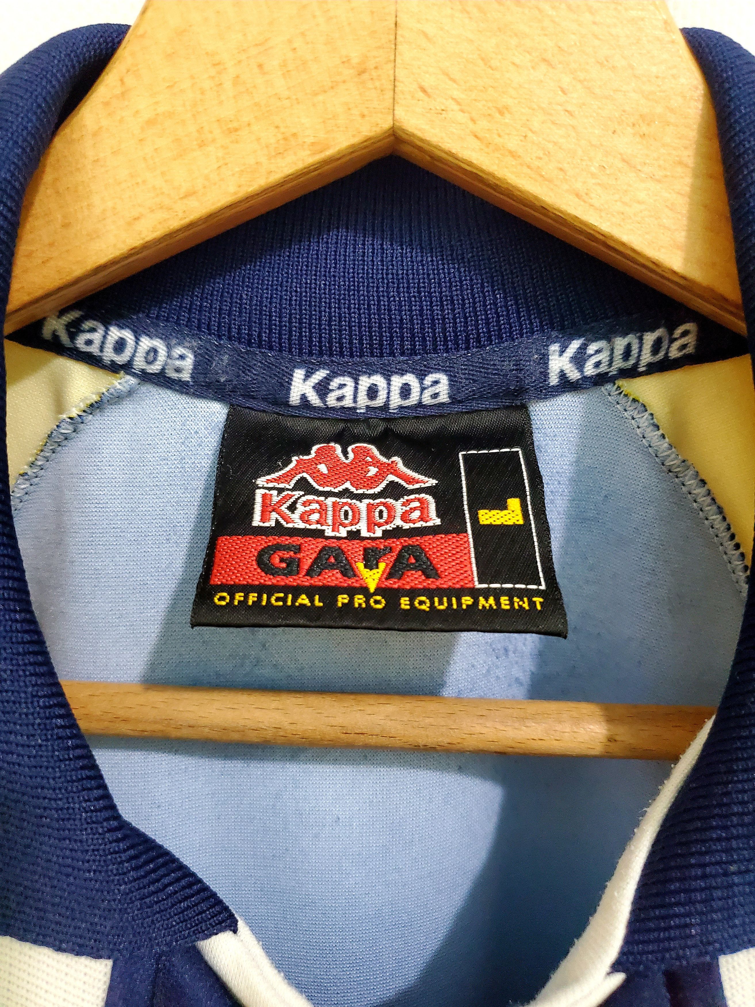 Kappa × Vintage Vintage MONACO 1998 1999 AWAY Kappa Soccer Jersey size L Size US L / EU 52-54 / 3 - 5 Thumbnail