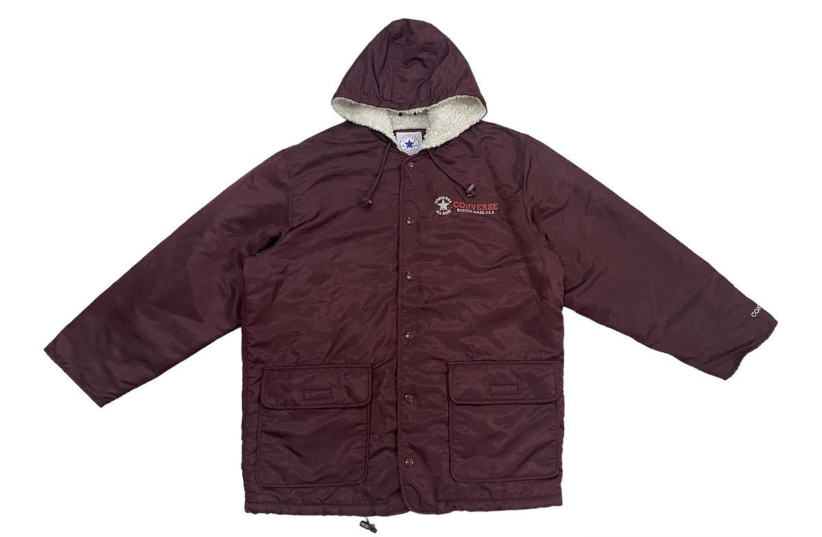 Vintage Converse Sherpa Hoodie Jacket