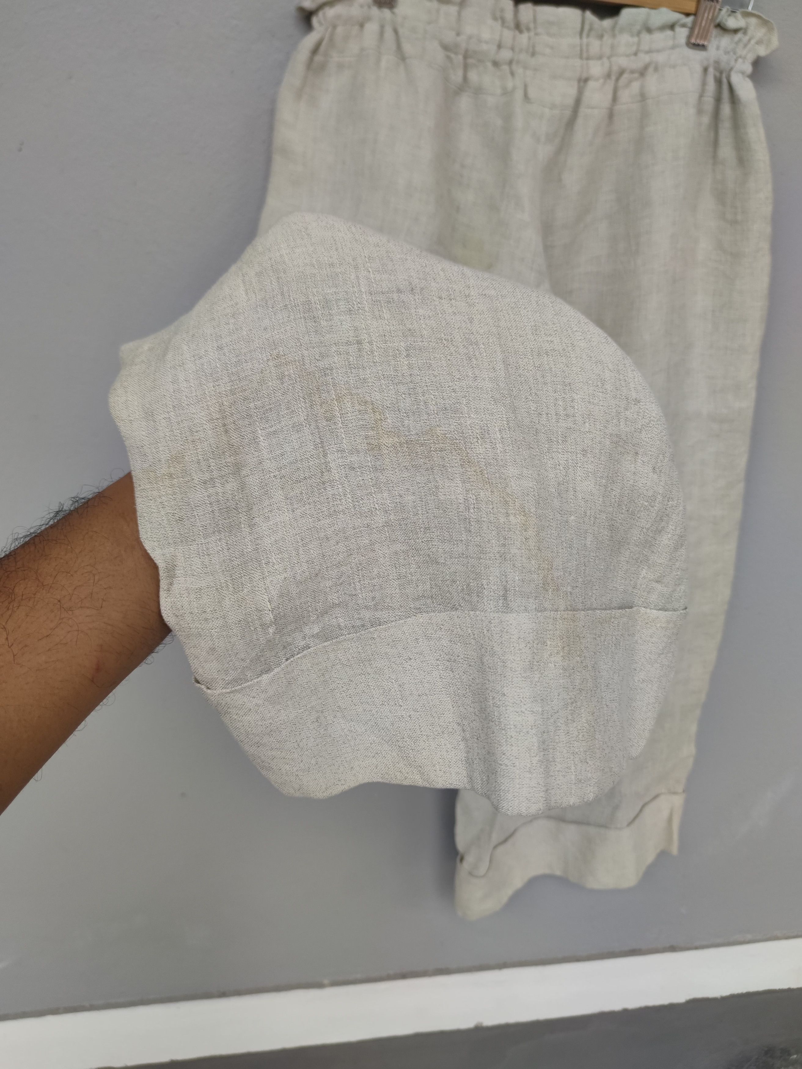 Y's Y's Linen Pant Made in Japan Fits Waist 35 and below Size US 35 - 8 Thumbnail