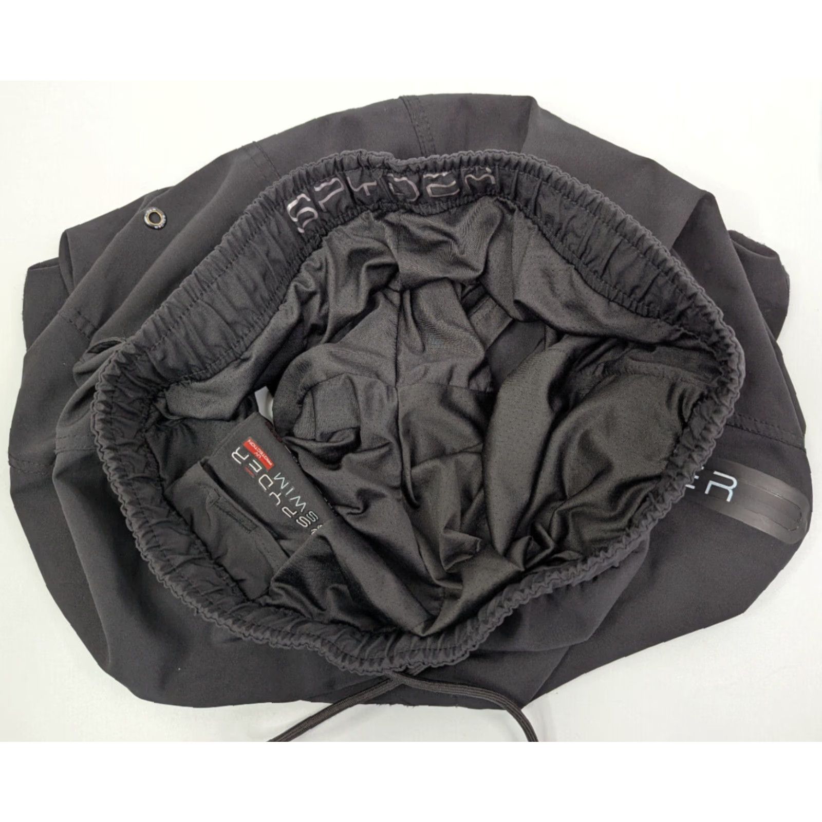 Spyder Spyder Swim Trunks Shorts Men's XL Black Lined Stretch 30+UPF Breathable Surf Size US 36 / EU 52 - 6 Thumbnail