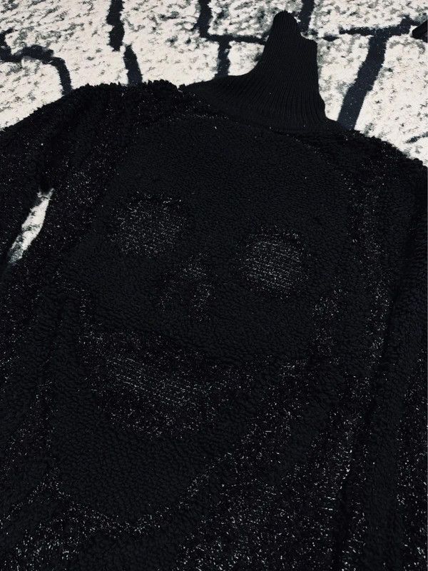 Philipp Plein Philipp Plein sweater black long wool S logo Size S / US 4 / IT 40 - 4 Thumbnail