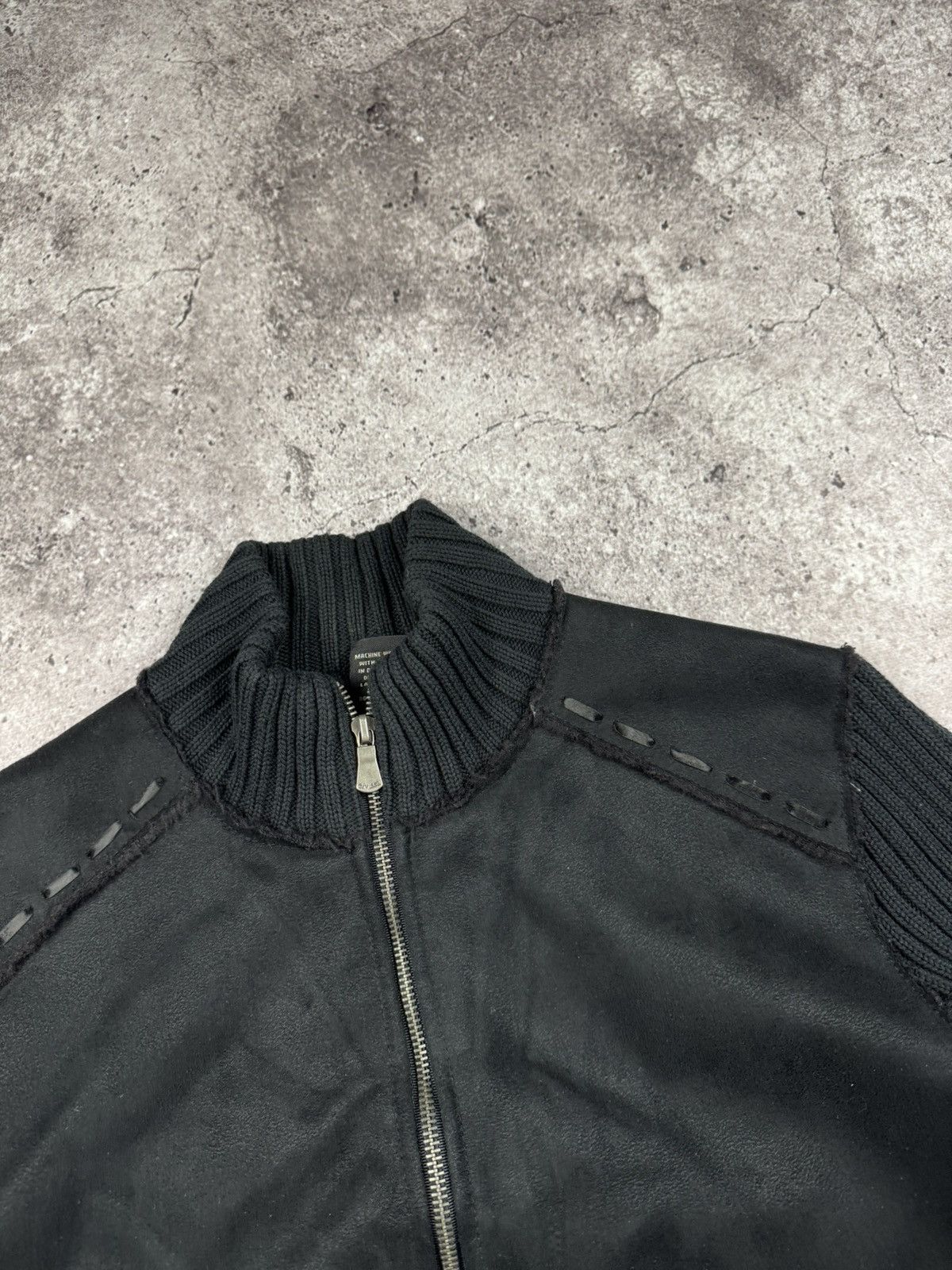 20471120 × Seditionaries VINTAGE Y2K AVANT GARDE PUNK KNITTED OPIUM JACKET RICK STYLE Size US S / EU 44-46 / 1 - 4 Thumbnail