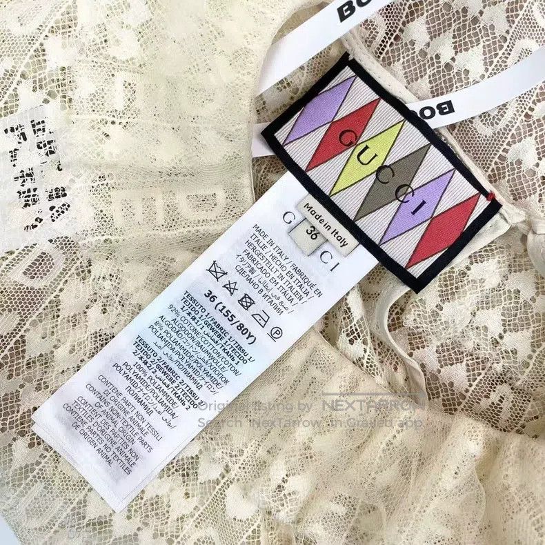 Gucci Gucci Valentine's Day limited edition lace doll collar shi Size XS / US 0-2 / IT 36-38 - 4 Thumbnail