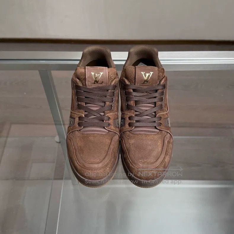 Louis Vuitton Louis Vuitton Trainer 25 New Brown Checkerboard shoes Size US 6 / EU 39 - 6 Thumbnail