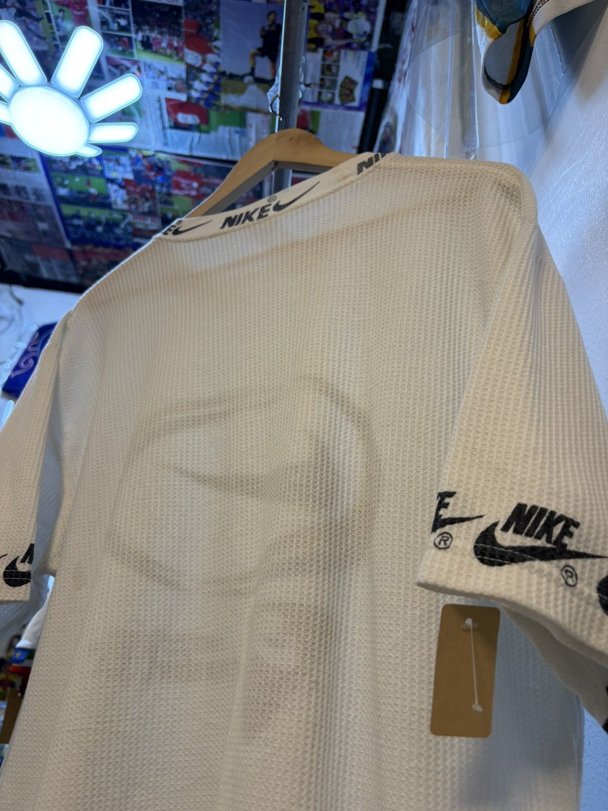 Nike Vintage 90s Nike Spell Out Big Logo T-Shirt Size US XXL / EU 58 / 5 - 3 Thumbnail
