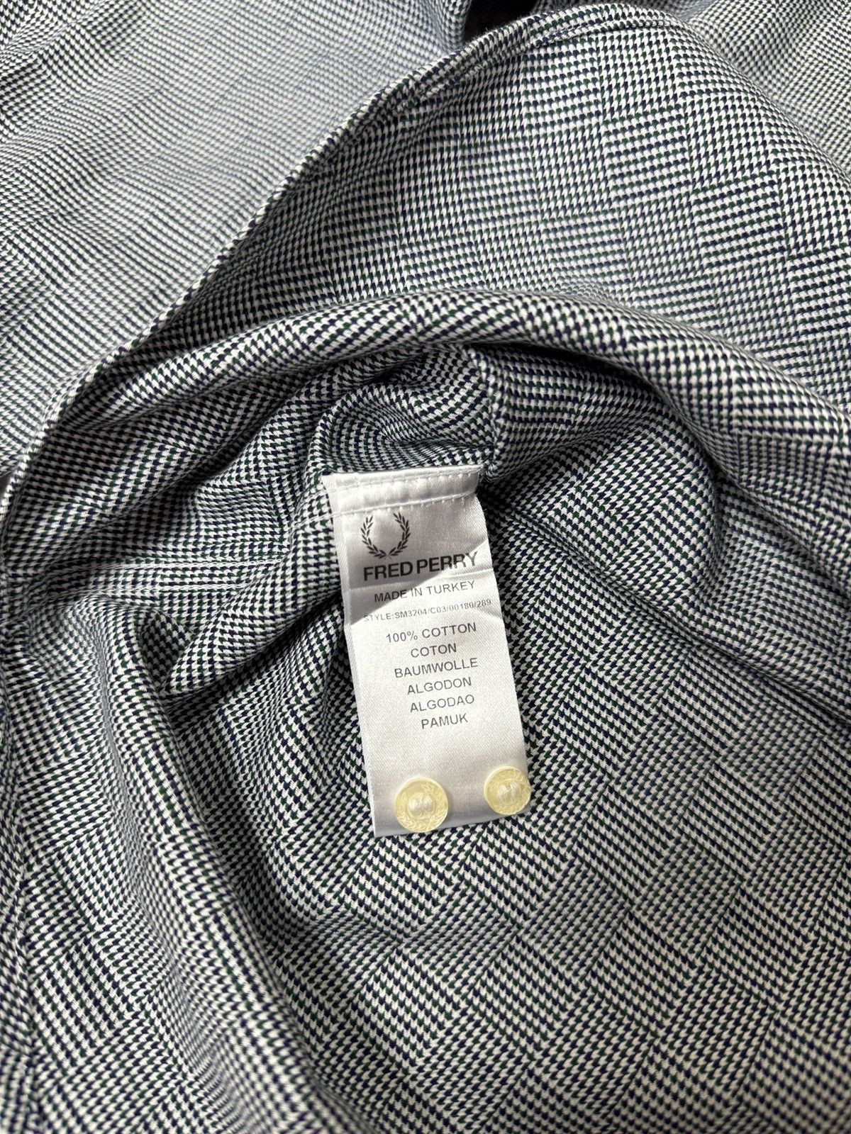 Fred Perry × Raf Simons Raf Simons x Fred Perry Long Sleeve Button Up Shirt Size US S / EU 44-46 / 1 - 9 Thumbnail