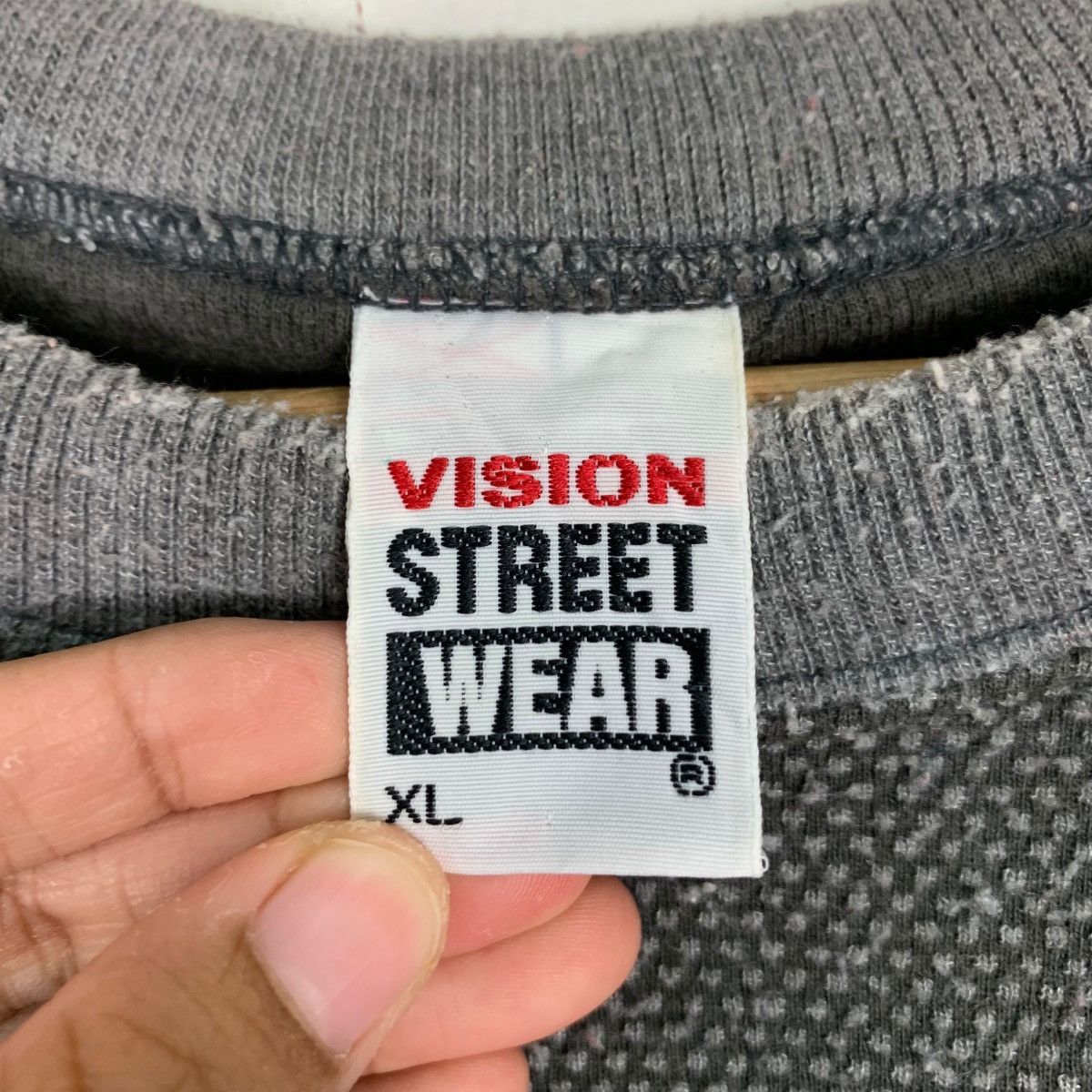 Vision Streetwear Vision Street Wear Embroidery Small Logo Sweater #0817-C37 Size US XL / EU 56 / 4 - 10 Thumbnail