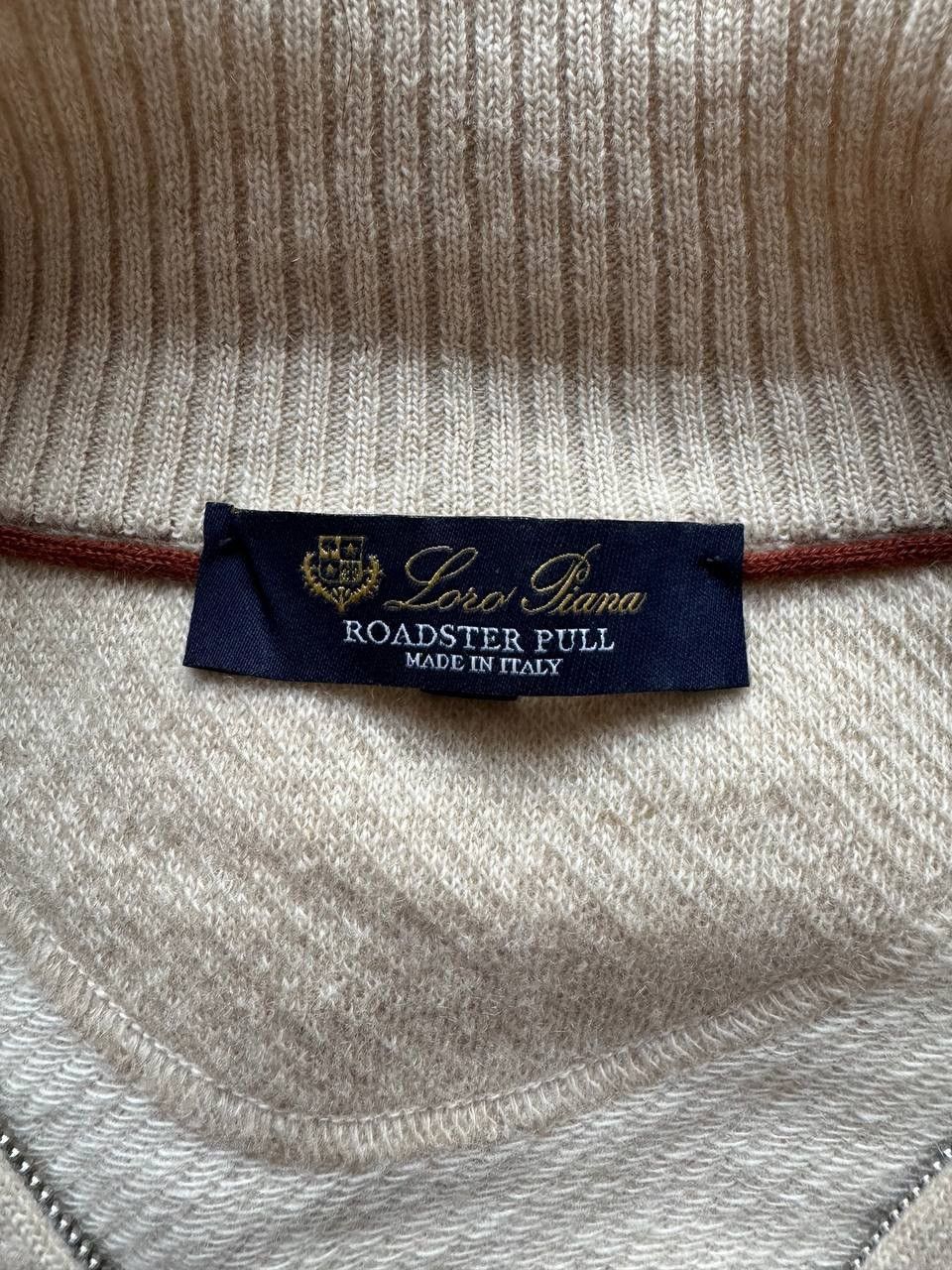 Loro Piana 🔥🔥 Loro Piana Roadster Mezzocollo Cashmere Sweater Size US L / EU 52-54 / 3 - 4 Thumbnail