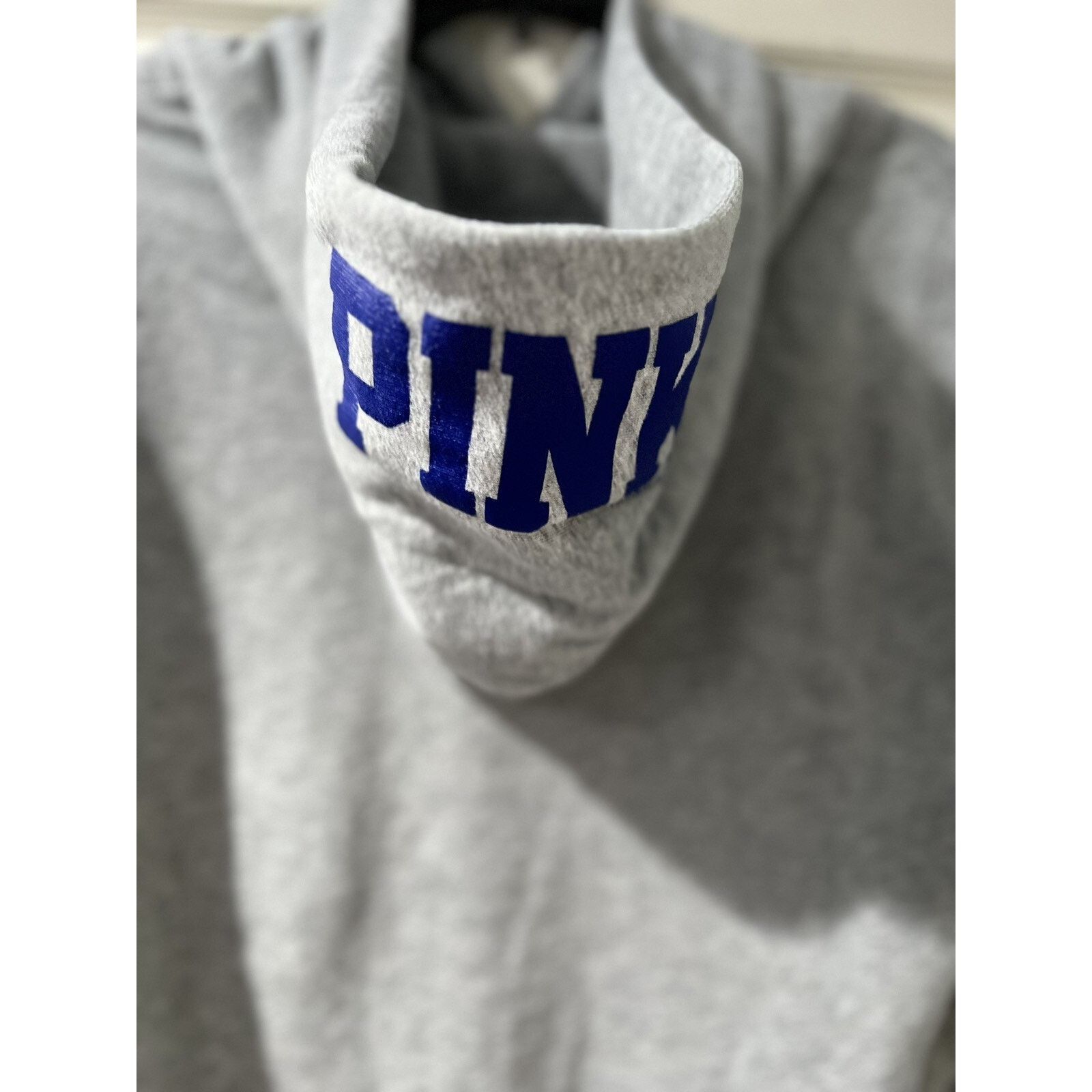 Victoria's Secret PINK Unisex Adult Pullover Hoodie NY Giants Size M A001356 Size M / US 6-8 / IT 42-44 - 8 Thumbnail