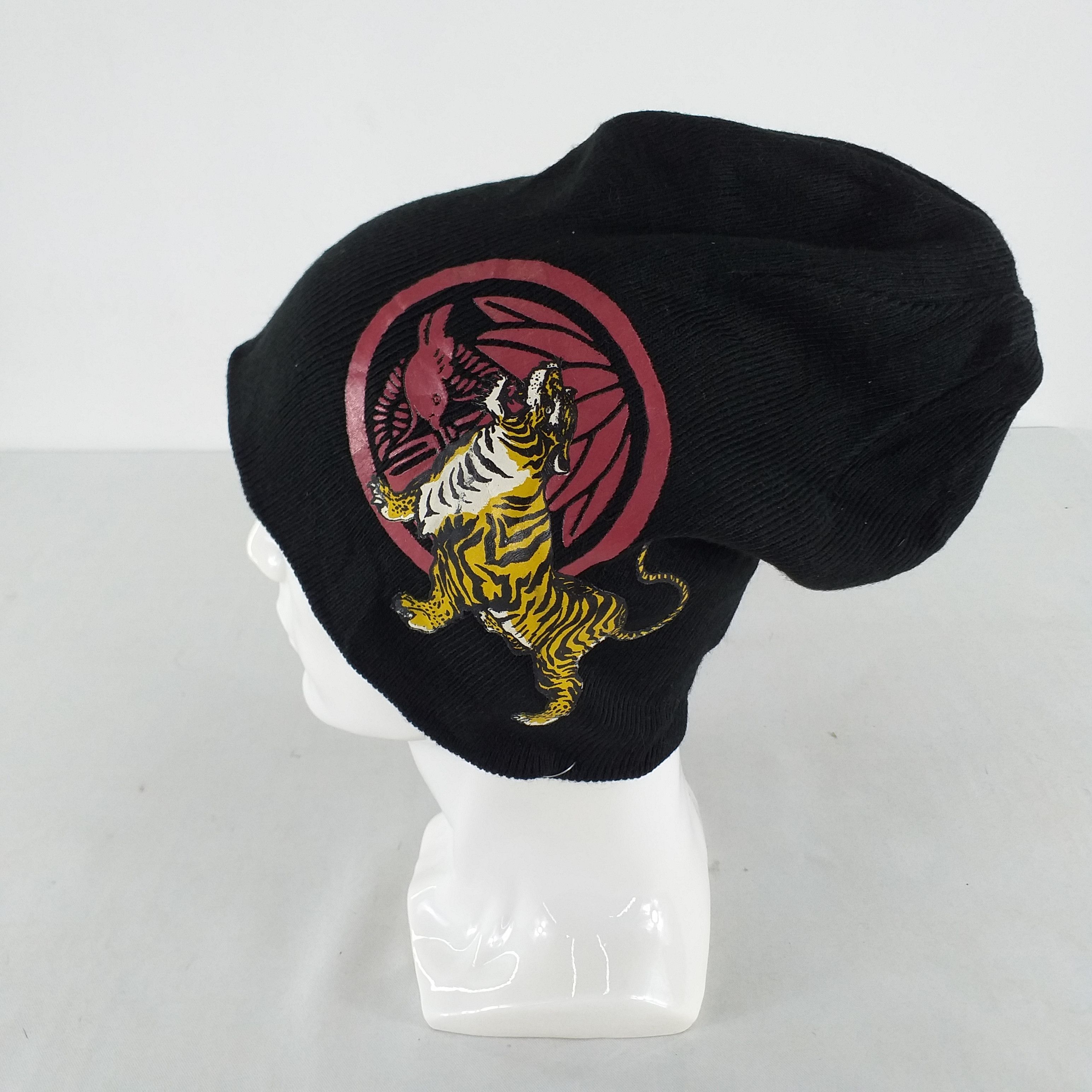 Japanese Brand Printed Tiger Art Snow Cap Hat Beanie -BN348 Size ONE SIZE - 1 Thumbnail