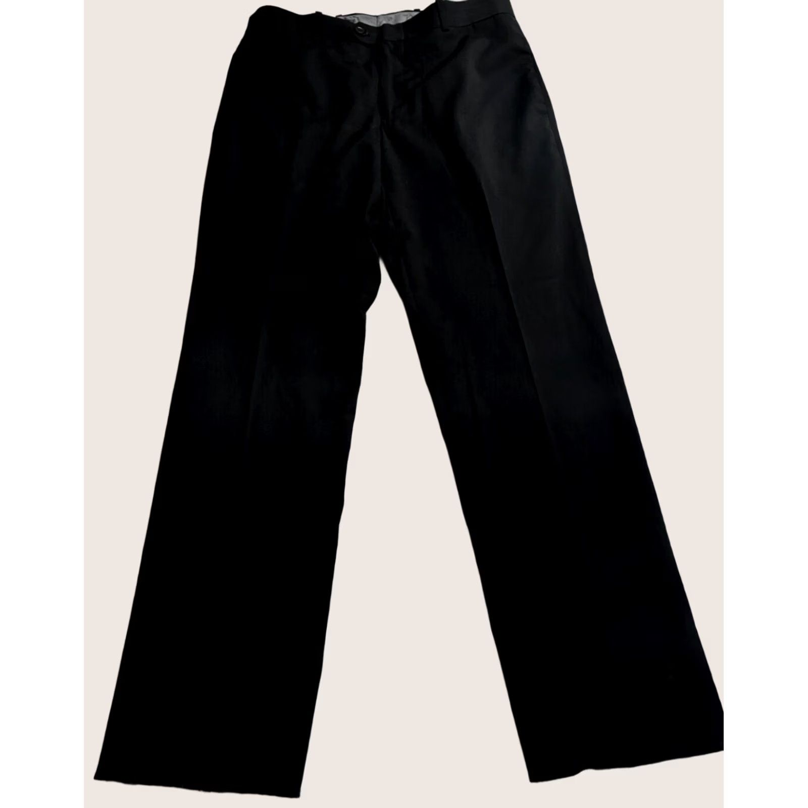 Bar III Bar III Dress Mens 34 Black Slim Fit Pants Raw Hem Released Pockets Work Size 34x32 Size US 34 / EU 50 - 1 Thumbnail