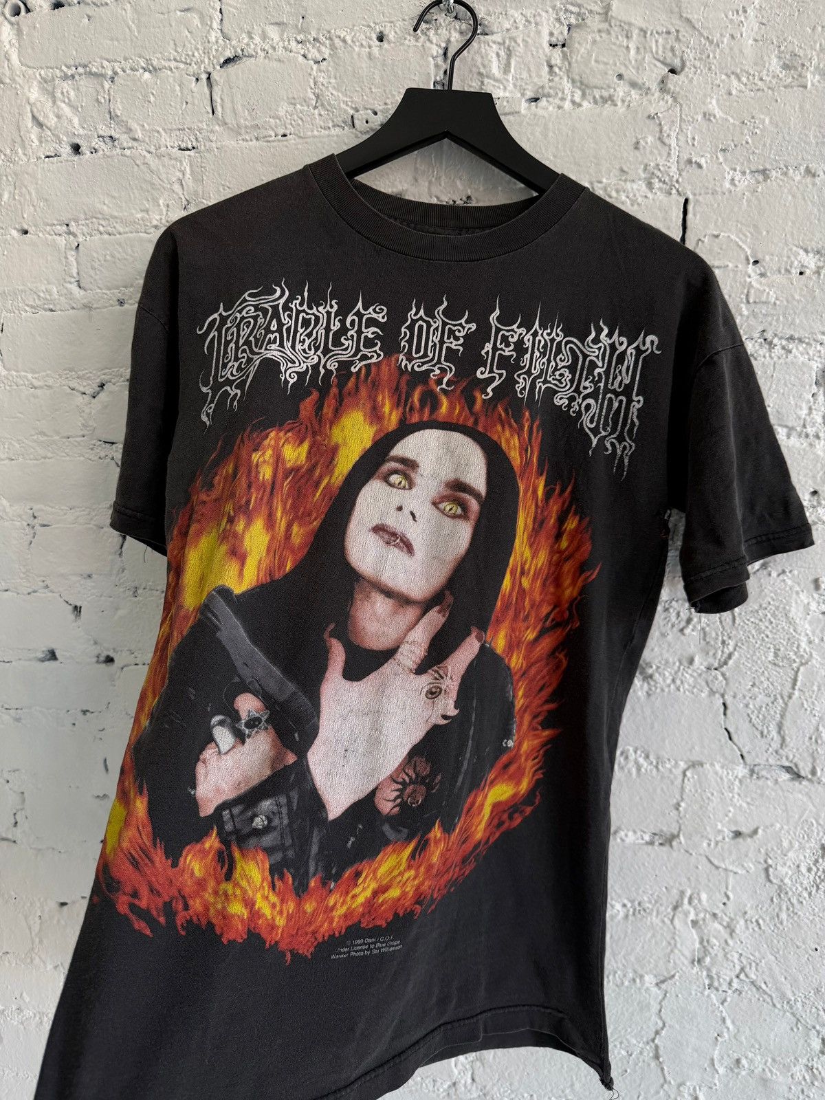 Vintage 1999 CRADLE OF FILTH ‘WANKER’ TEE Size US M / EU 48-50 / 2 - 2 Thumbnail