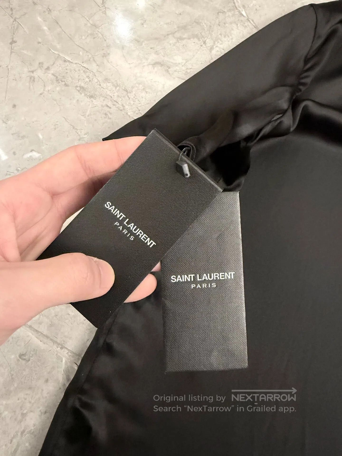 Saint Laurent Paris Saint Laurent Black Silk Short Sleeve Shirt. Size US S / EU 44-46 / 1 - 6 Thumbnail