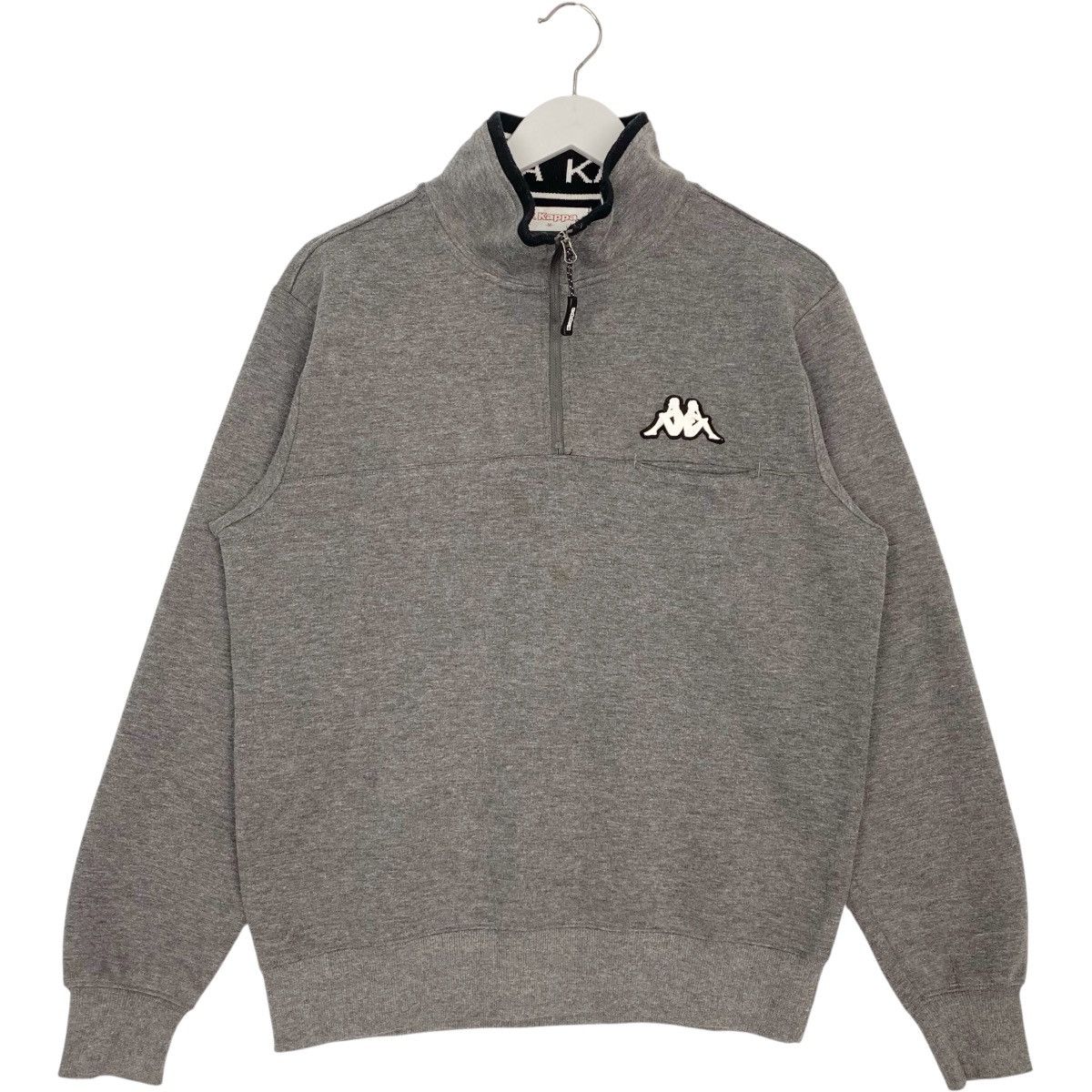 Other Vintage Kappa Quater Zip Small Embroidered Gray Size M Size US M / EU 48-50 / 2 - 1 Thumbnail