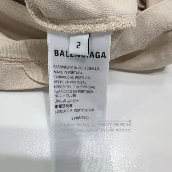Balenciaga Balenciaga Logo Print Short Sleeve T. Size US M / EU 48-50 / 2 - 3 Thumbnail