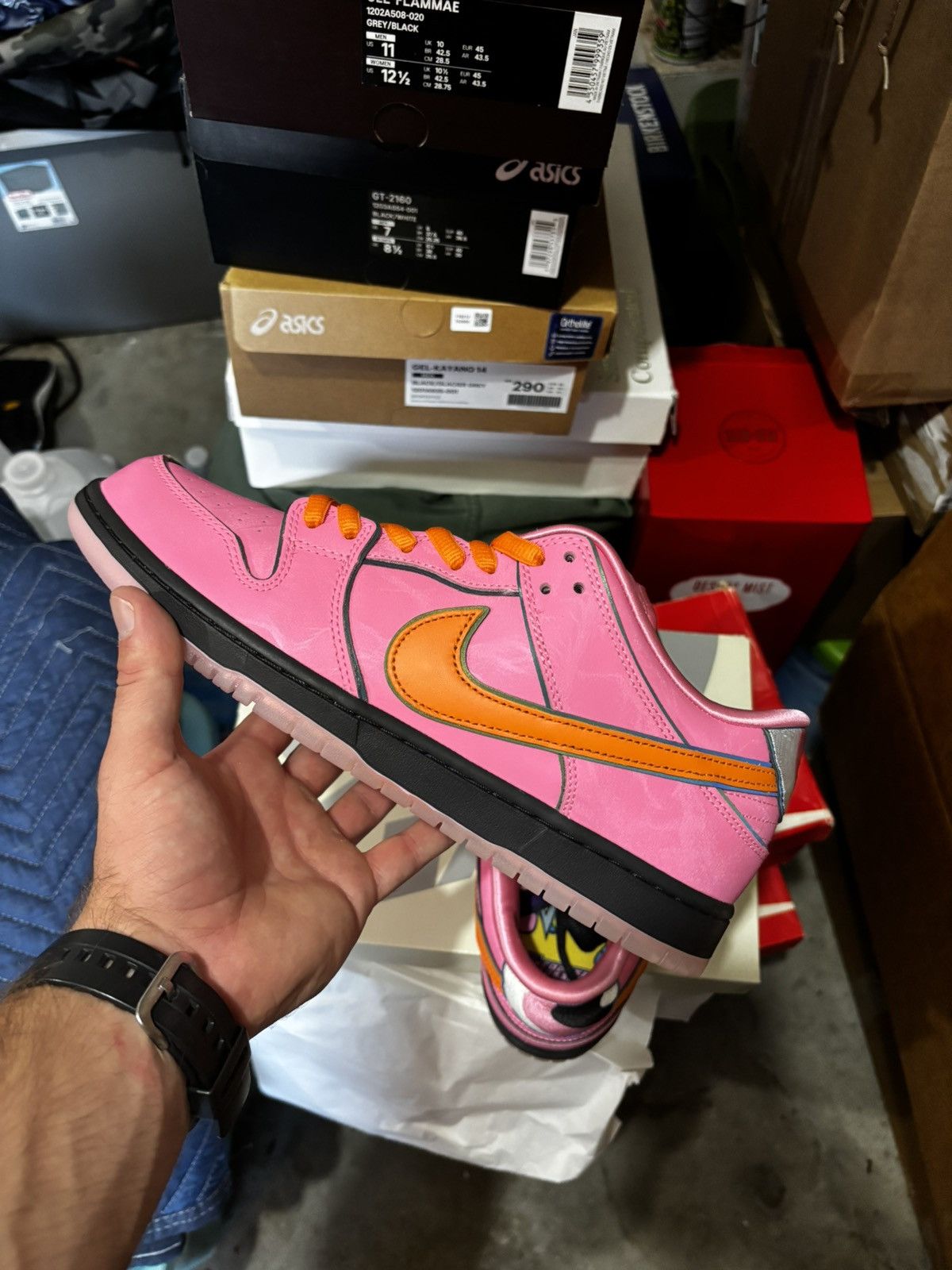 Nike Nike SB Dunk Low The Powerpuff Girls Blossom Size US 11.5 / EU 44-45 - 1 Thumbnail