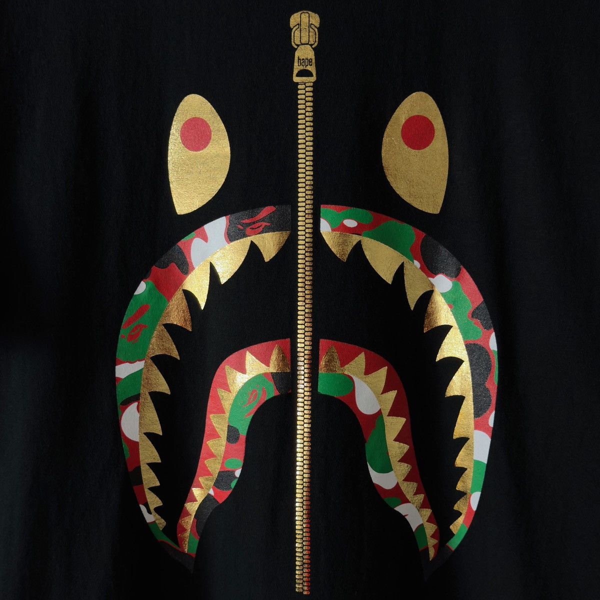 Bape Bape Shark 4th Anniversary Dubai Tee Black 2023 Size US L / EU 52-54 / 3 - 4 Thumbnail