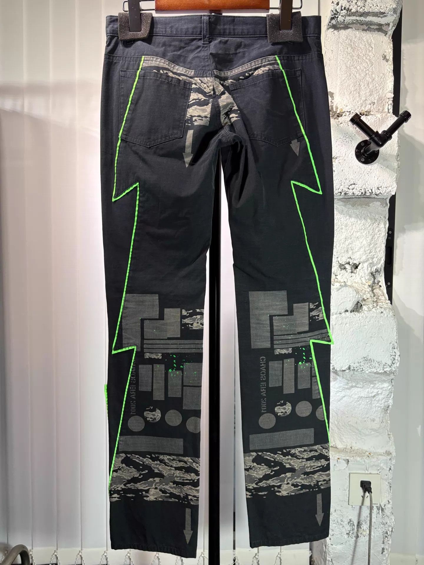 Undercover Undercover undercoverism 01ss Lightning Casual Pants Size US 32 / EU 48 - 2 Thumbnail