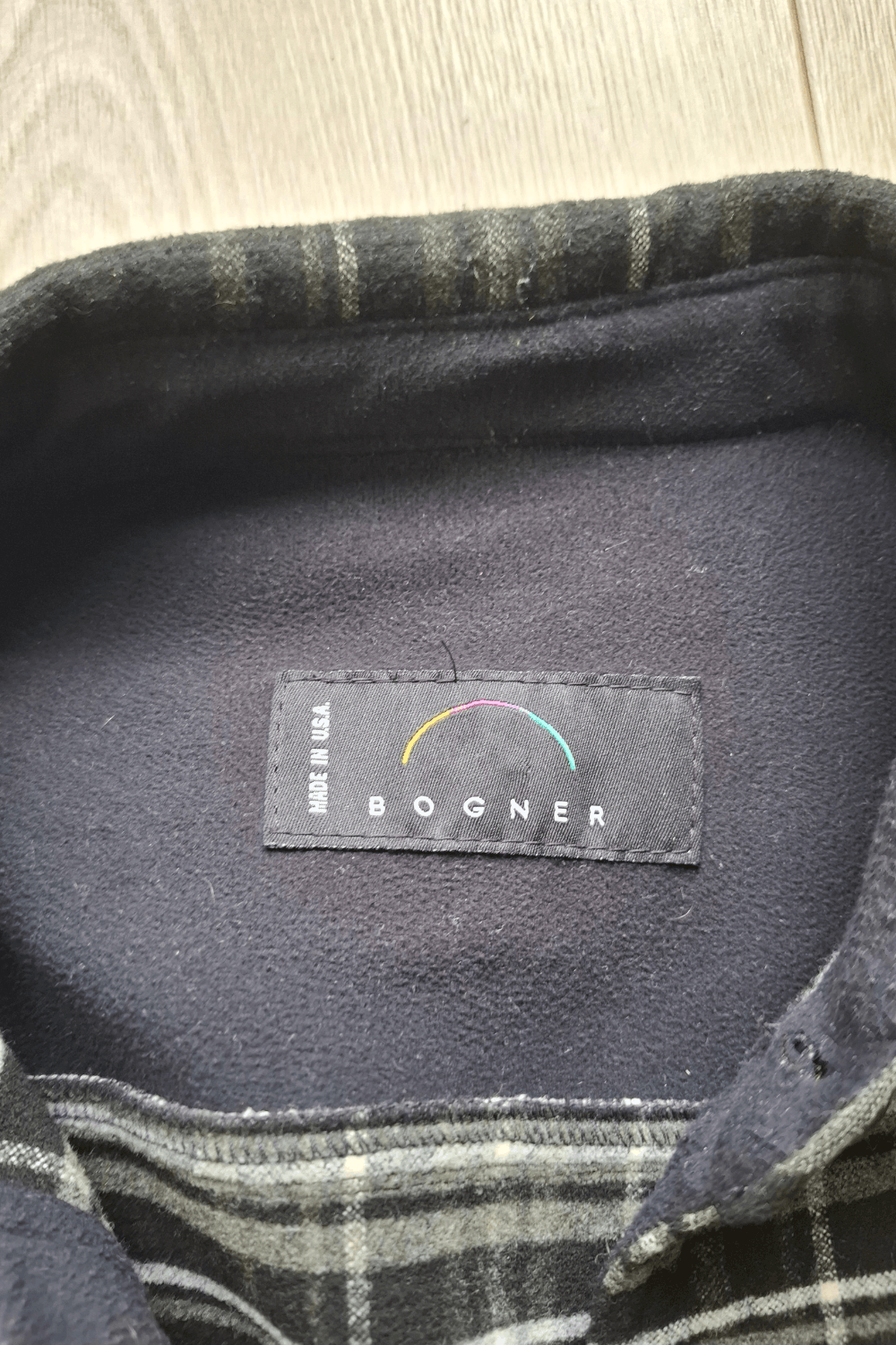 Bogner Vintage Bogner Sport Plaid Shacket (Made in USA) Size US L / EU 52-54 / 3 - 3 Thumbnail